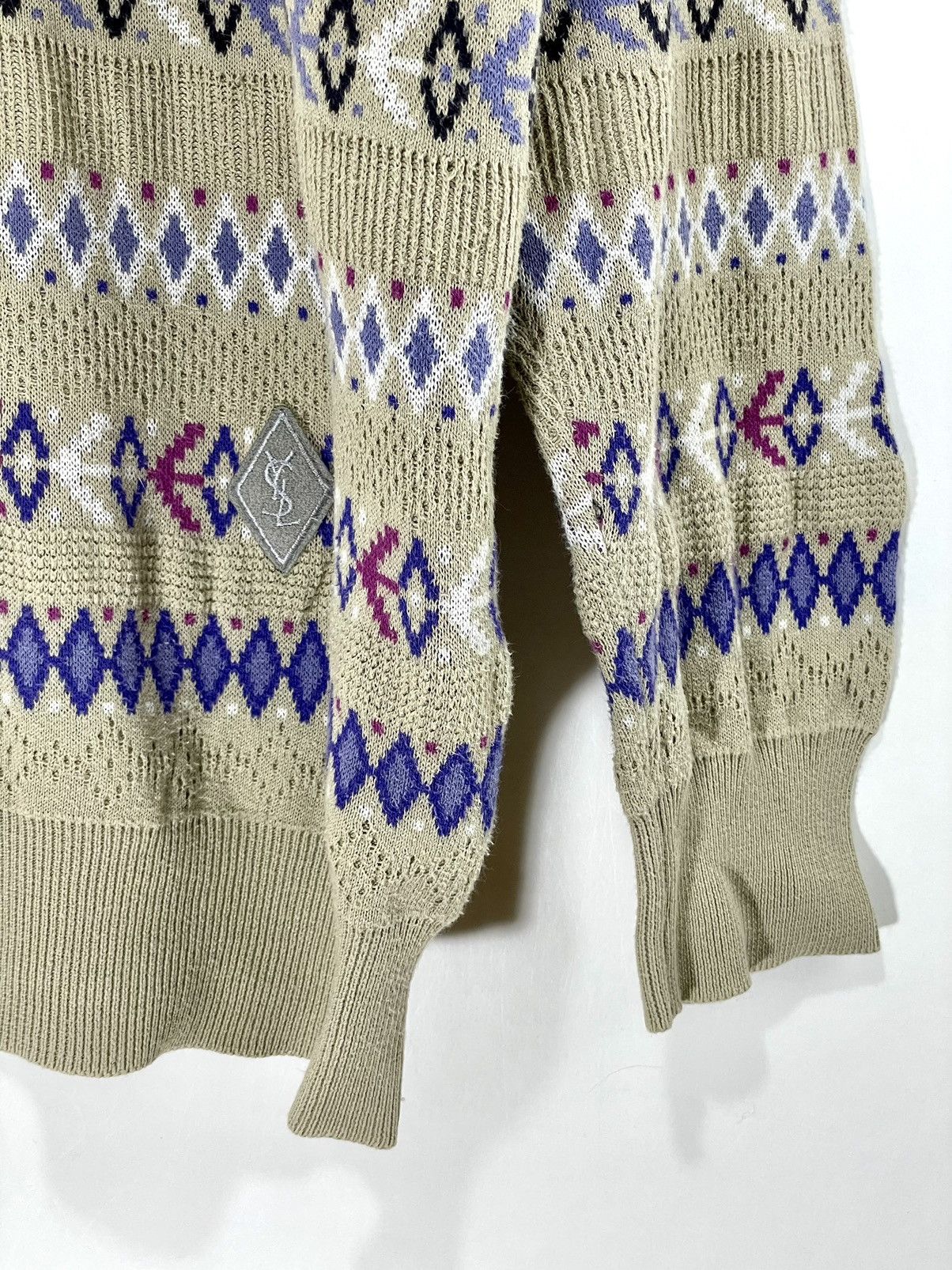 Yves Saint Laurent ysl vintage sweater Size US L / EU 52-54 / 3 - 4 Thumbnail