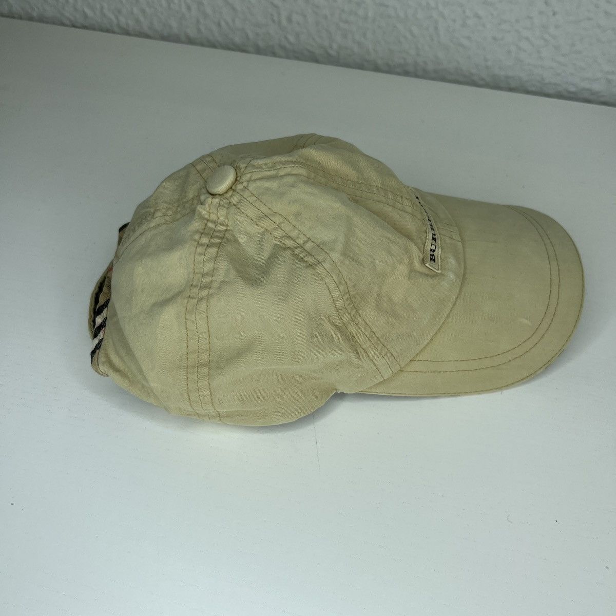 Burberry Burberry Burberrys Beige Logo Hat Cap Nova Check Size ONE SIZE - 4 Thumbnail