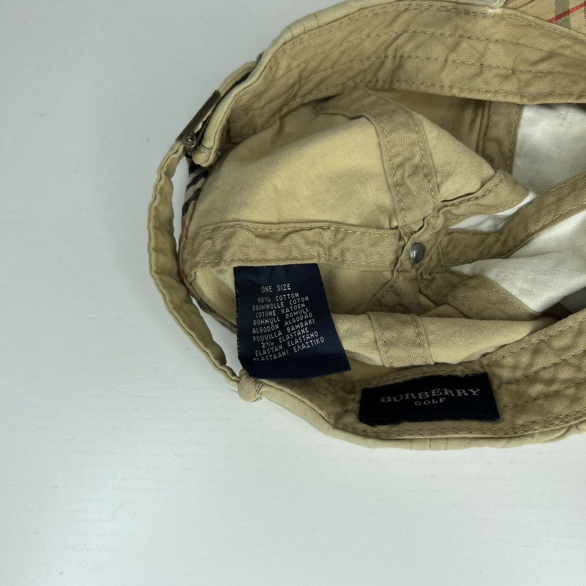 Burberry Burberry Burberrys Beige Logo Hat Cap Nova Check Size ONE SIZE - 7 Thumbnail