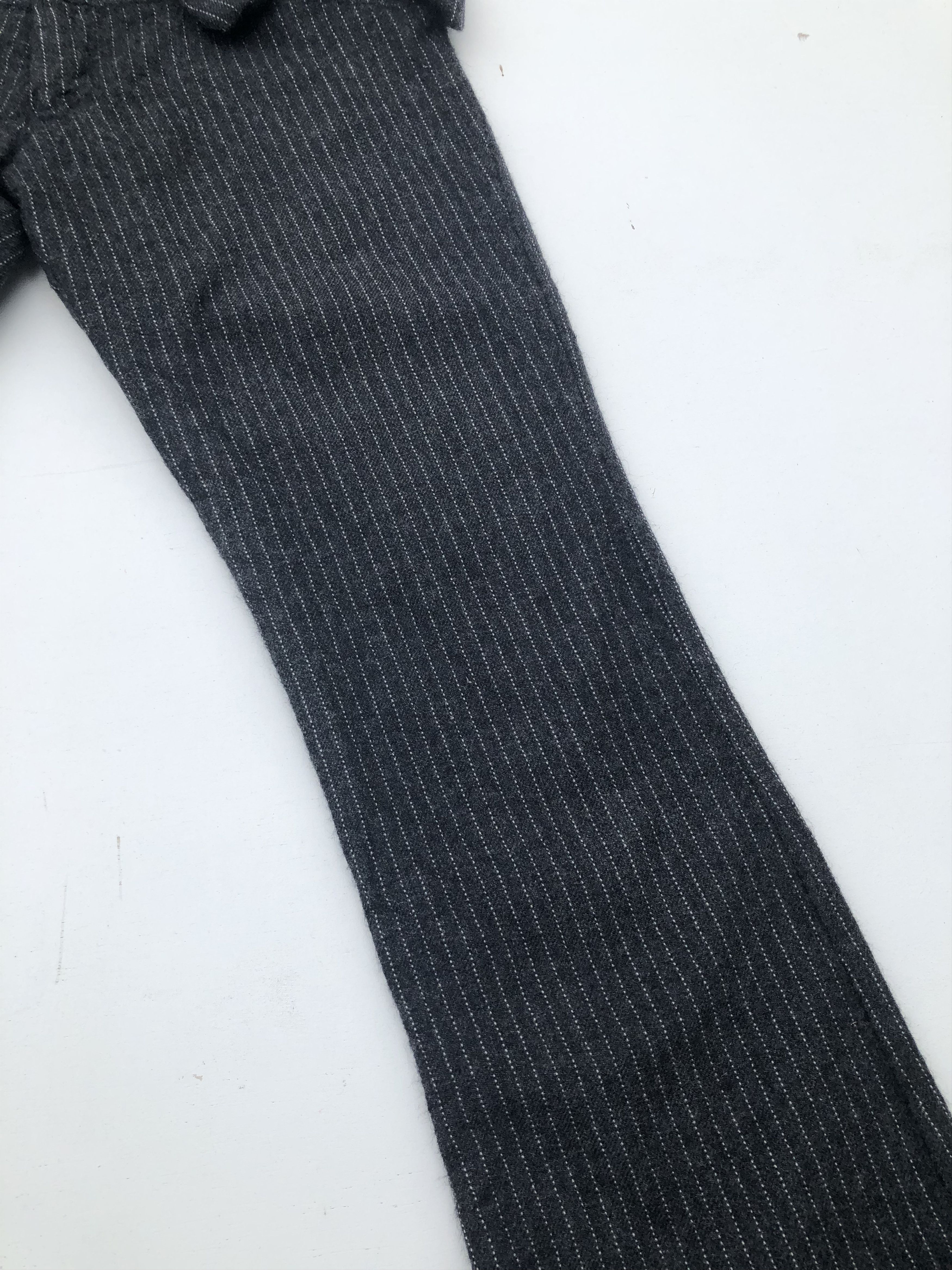 Comme des Garcons RARE🔥FW2003 RUNWAY JUNYA WATANABE x CDG BOW CORSAGE WOOL Size 29" - 3 Thumbnail