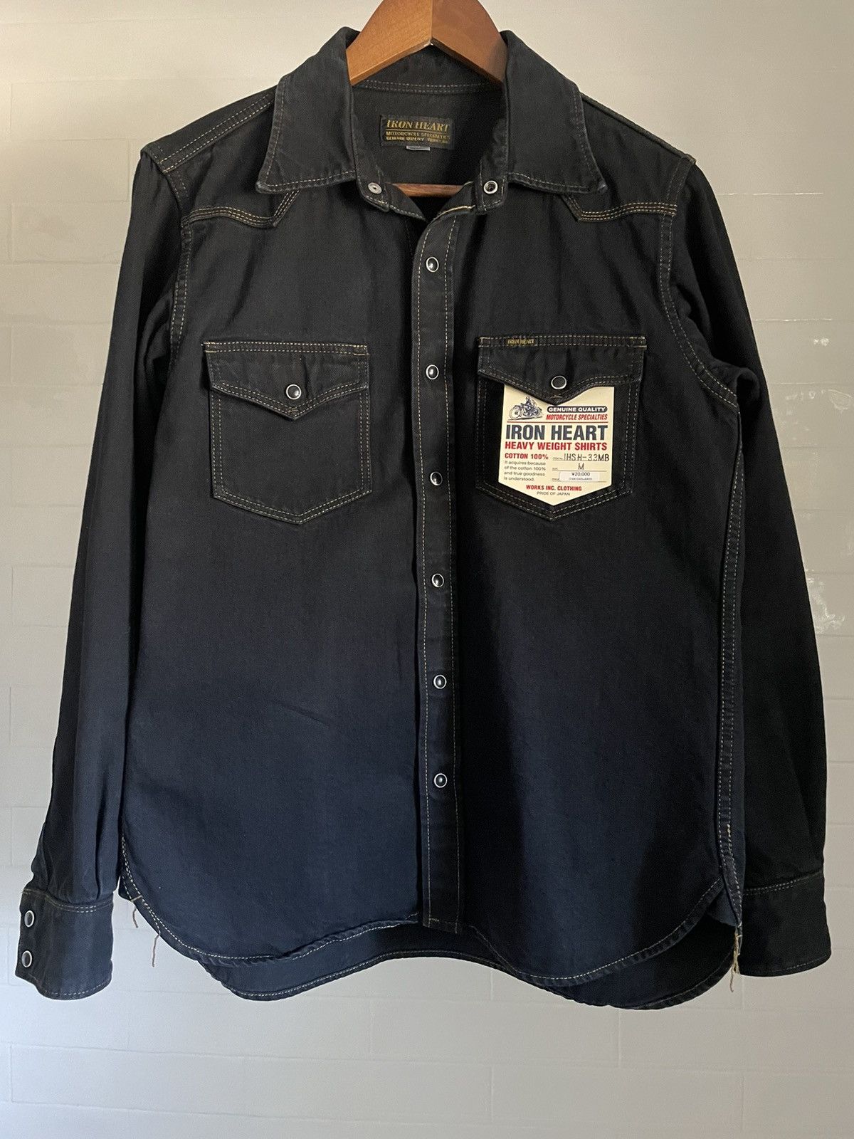 Iron Heart Iron Heart 12oz Overdyed Western Grailed