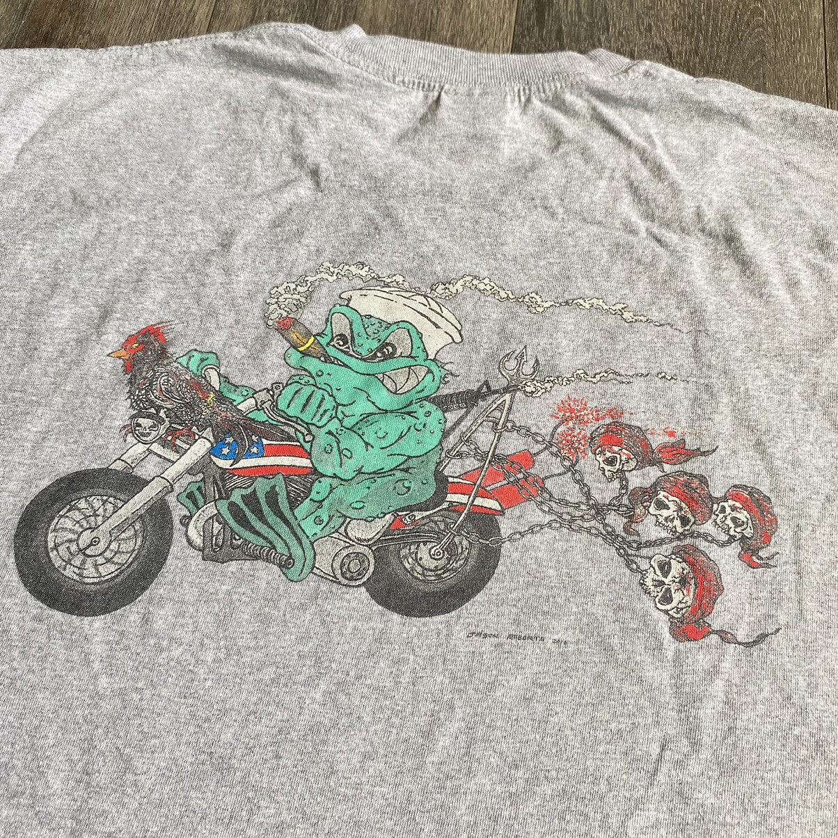 Vintage Vintage Y2K I Know a Man in Thailand with a Wooden Cock Tee Size US L / EU 52-54 / 3 - 6 Thumbnail