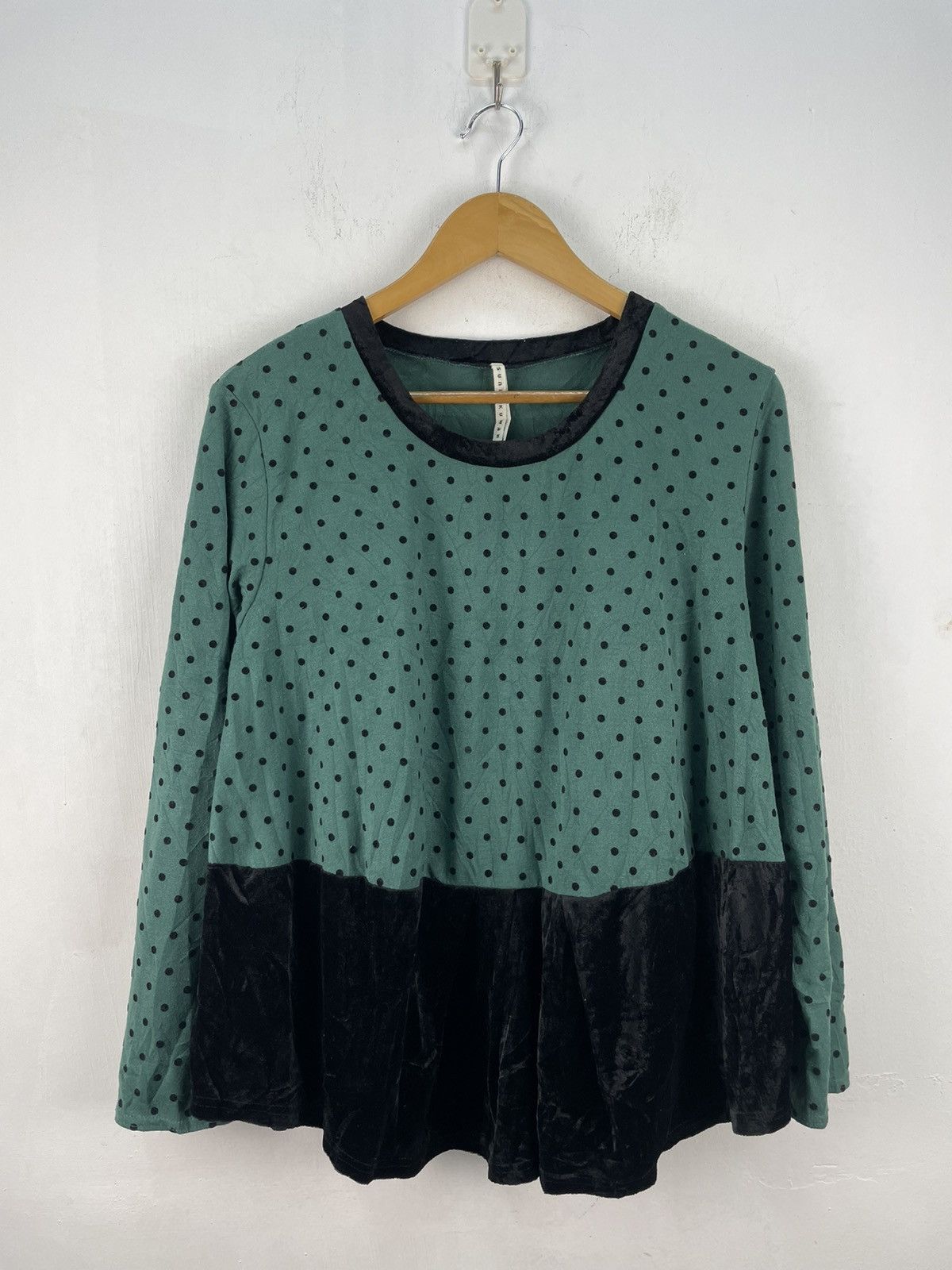 Issey Miyake Sunao Kuwahara by Issey Miyake Top Blouse Shirt Women Size L / US 10 / IT 46 - 2 Thumbnail