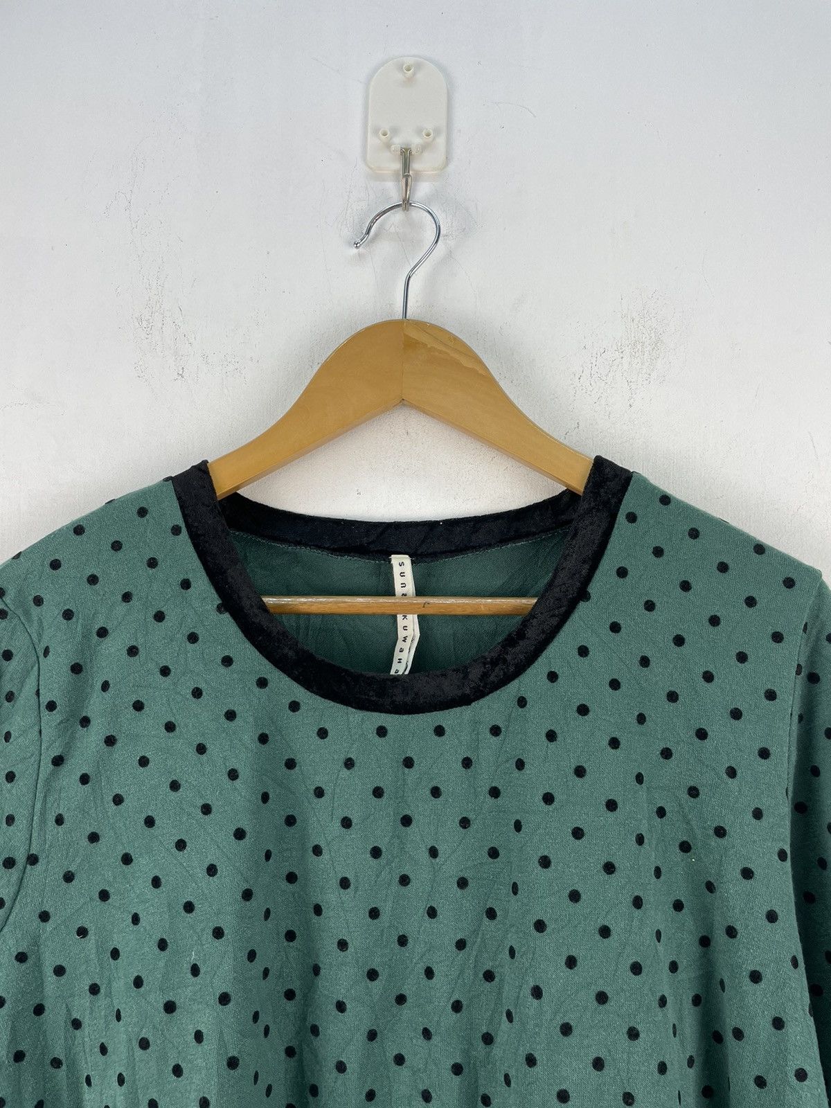 Issey Miyake Sunao Kuwahara by Issey Miyake Top Blouse Shirt Women Size L / US 10 / IT 46 - 3 Thumbnail
