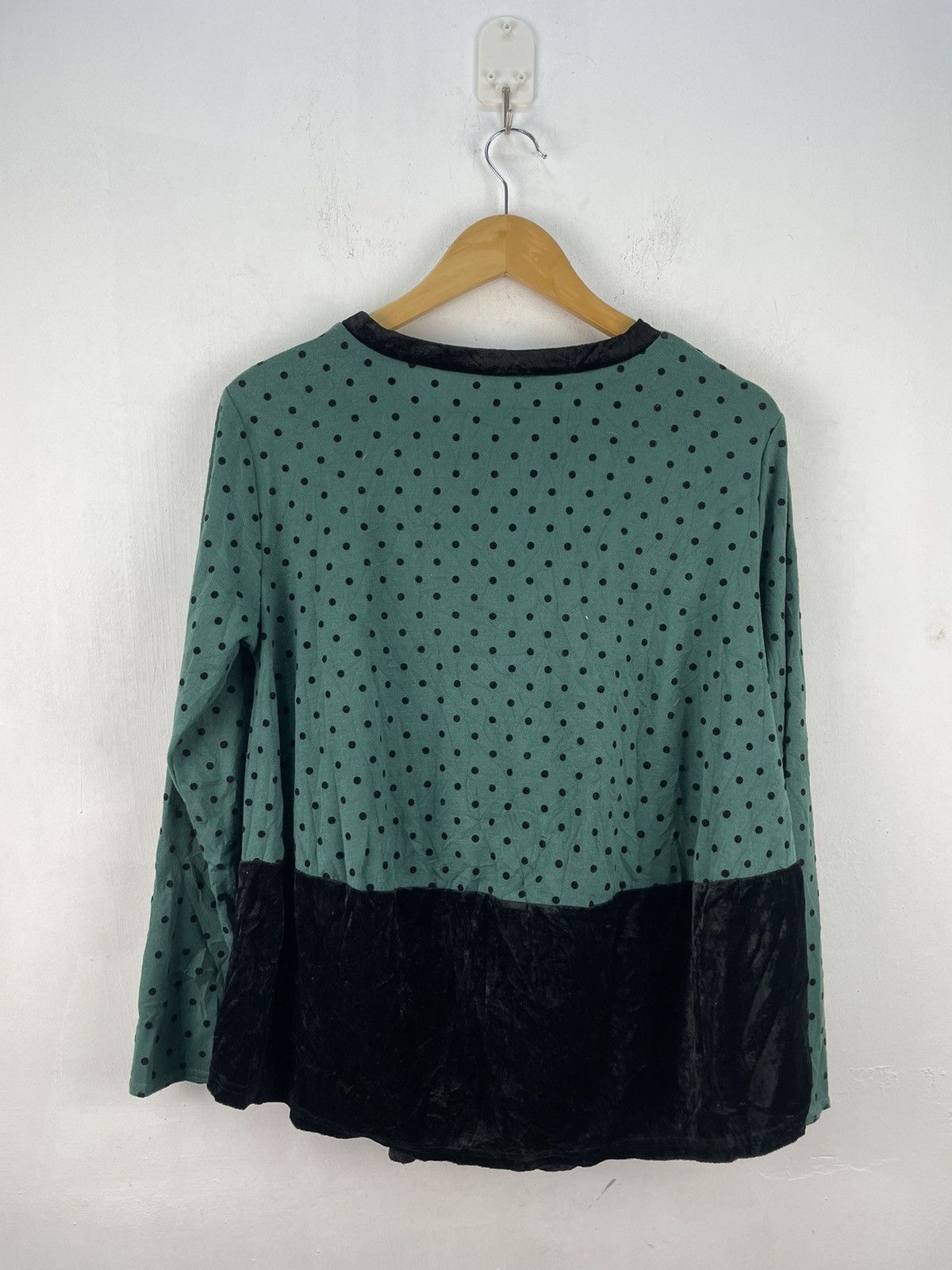 Issey Miyake Sunao Kuwahara by Issey Miyake Top Blouse Shirt Women Size L / US 10 / IT 46 - 7 Thumbnail