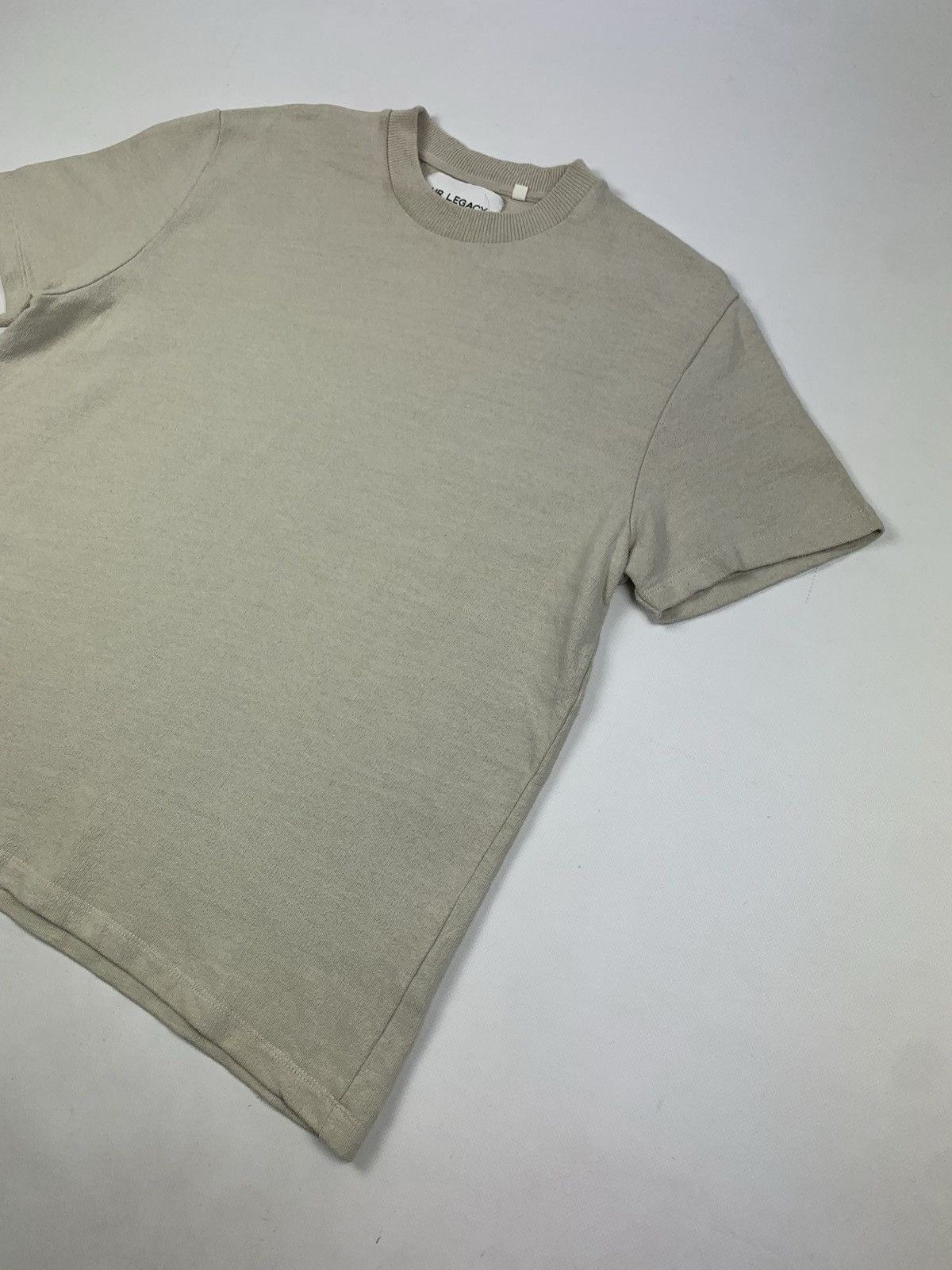 Our Legacy Our Legacy short sleeve cotton linen sweatshirt crewneck Size US XS / EU 42 / 0 - 2 Thumbnail