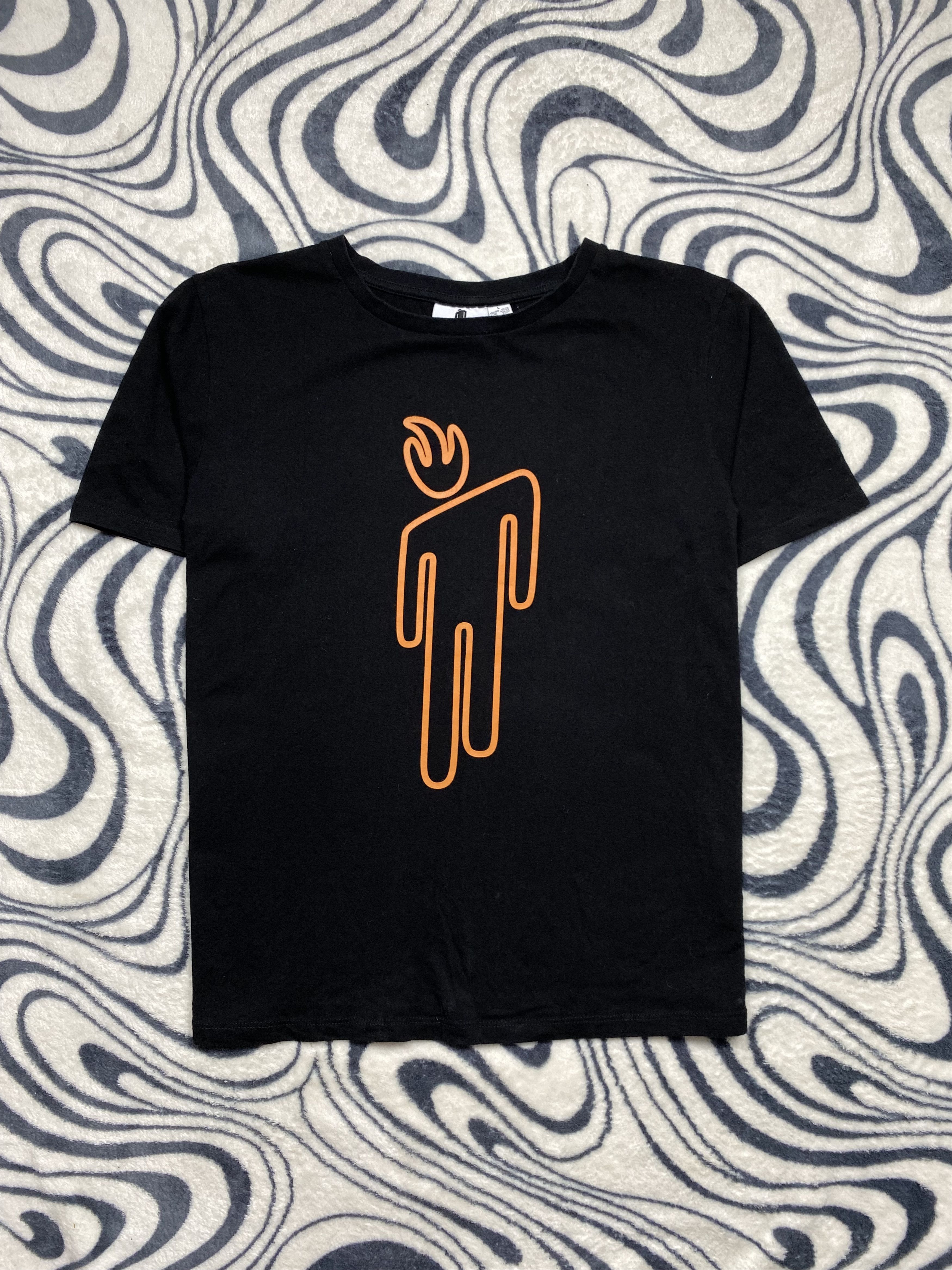 Band Tees Billie Eilish Womens T-Shirt Tee Y2K Ladies Size L / US 10 / IT 46 - 1 Thumbnail