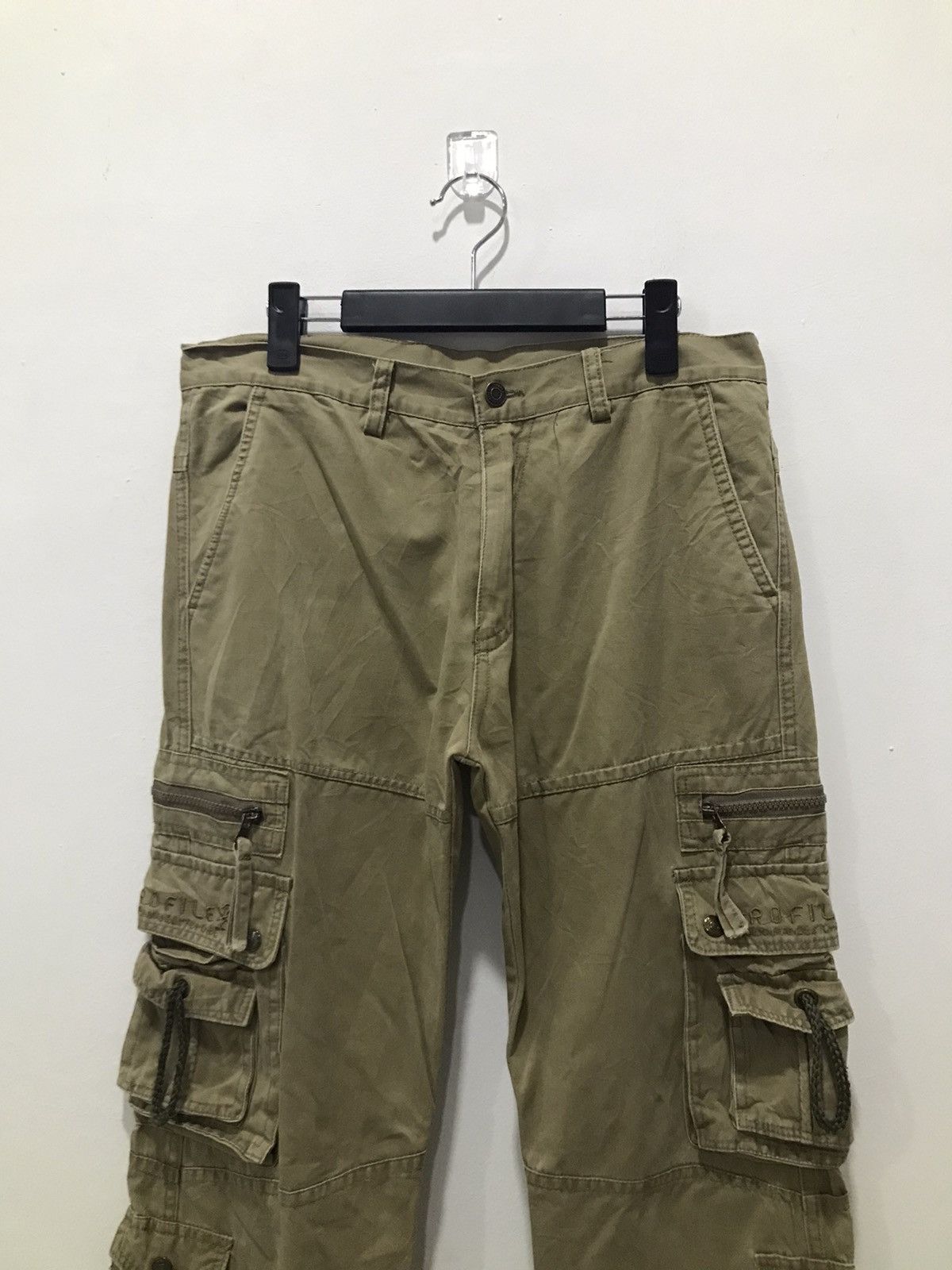 Japanese Brand Profile cargo multipocket utility workwear pants Size US 33 - 3 Thumbnail