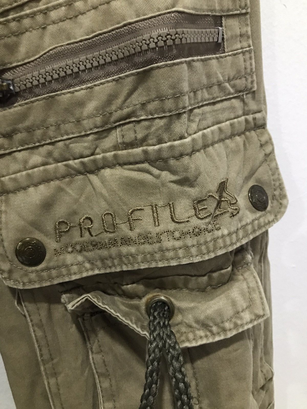 Japanese Brand Profile cargo multipocket utility workwear pants Size US 33 - 21 Thumbnail