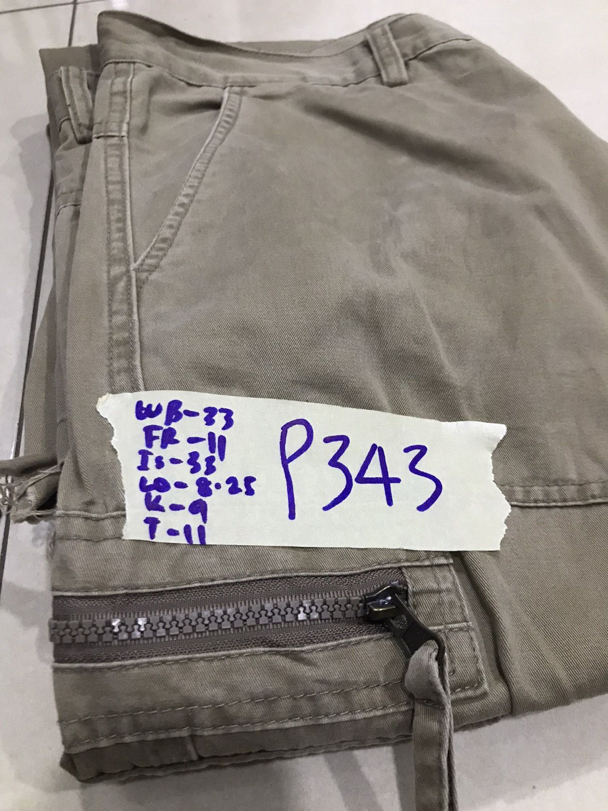 Japanese Brand Profile cargo multipocket utility workwear pants Size US 33 - 25 Thumbnail