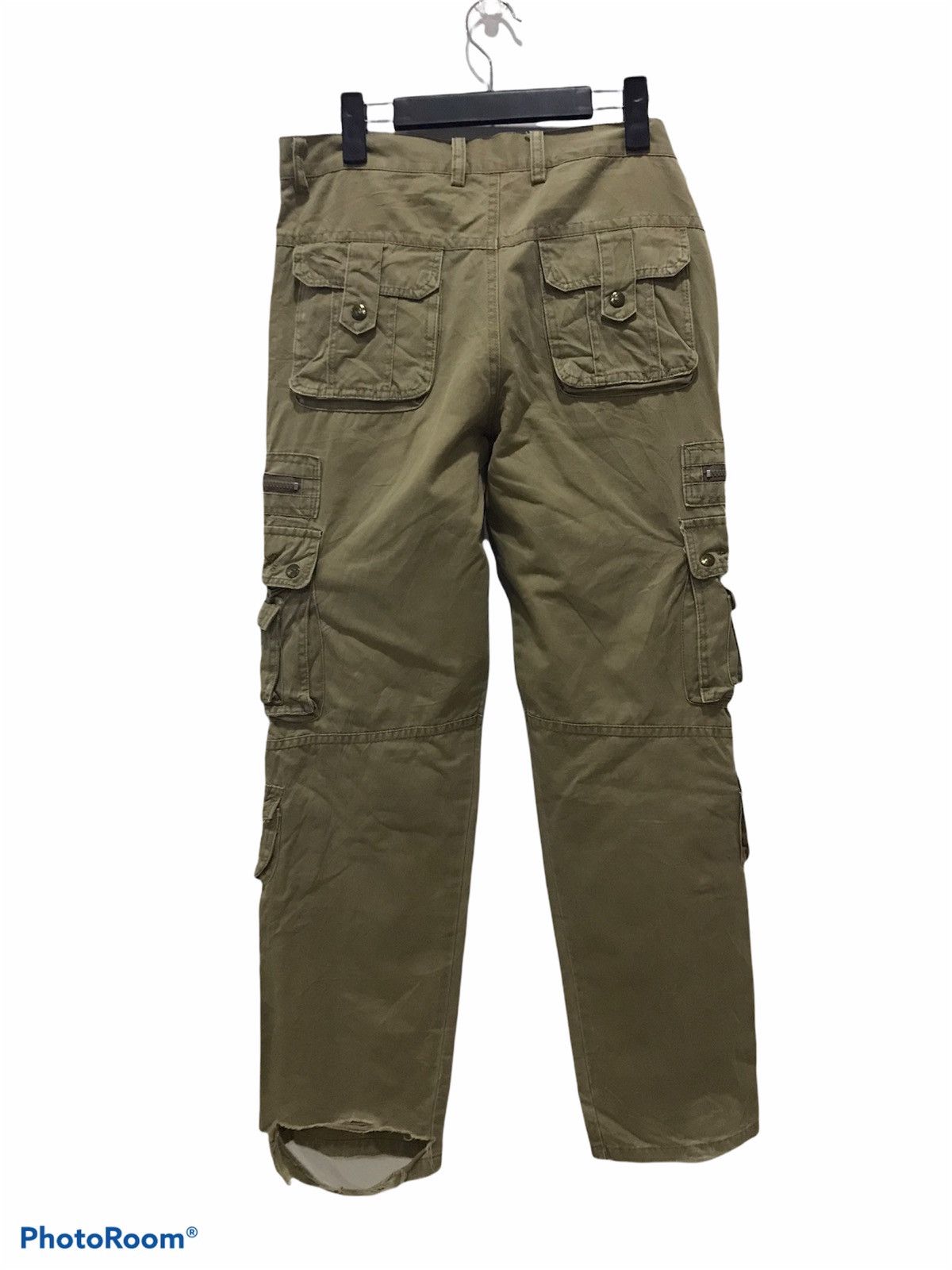 Japanese Brand Profile cargo multipocket utility workwear pants Size US 33 - 2 Thumbnail