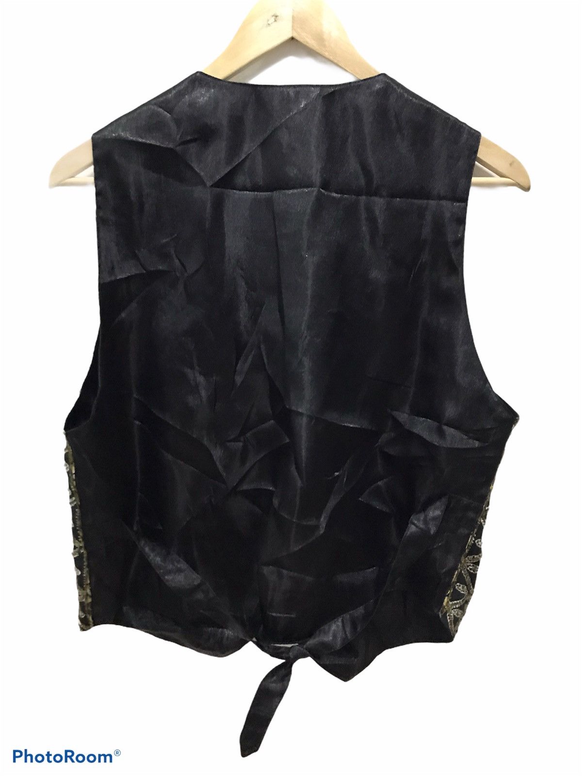 Japanese Brand Vintage super rare beads vest Size 36R - 2 Thumbnail