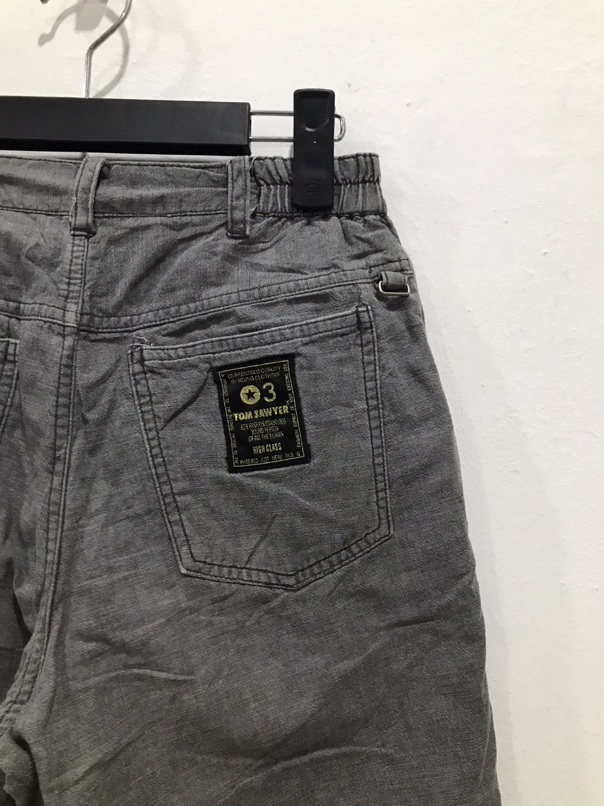Japanese Brand Tom Sawyer distressed trashed trouser pants Size US 28 / EU 44 - 13 Thumbnail