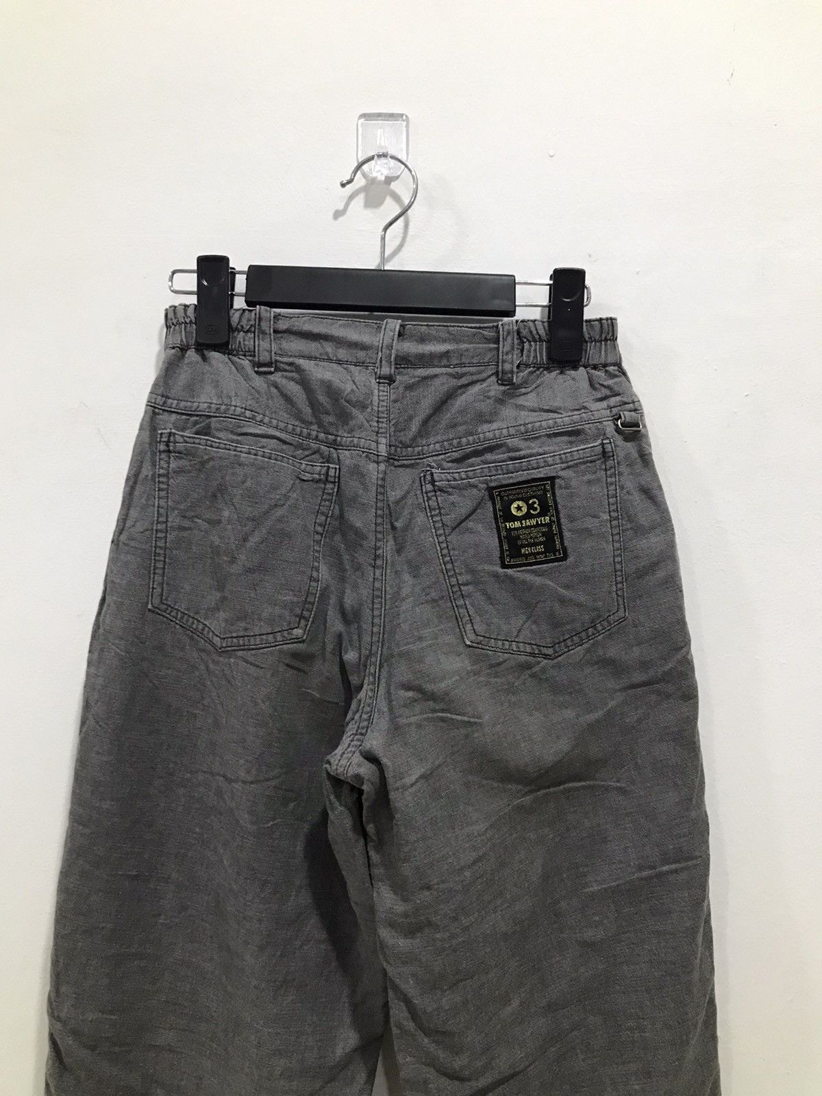Japanese Brand Tom Sawyer distressed trashed trouser pants Size US 28 / EU 44 - 12 Thumbnail