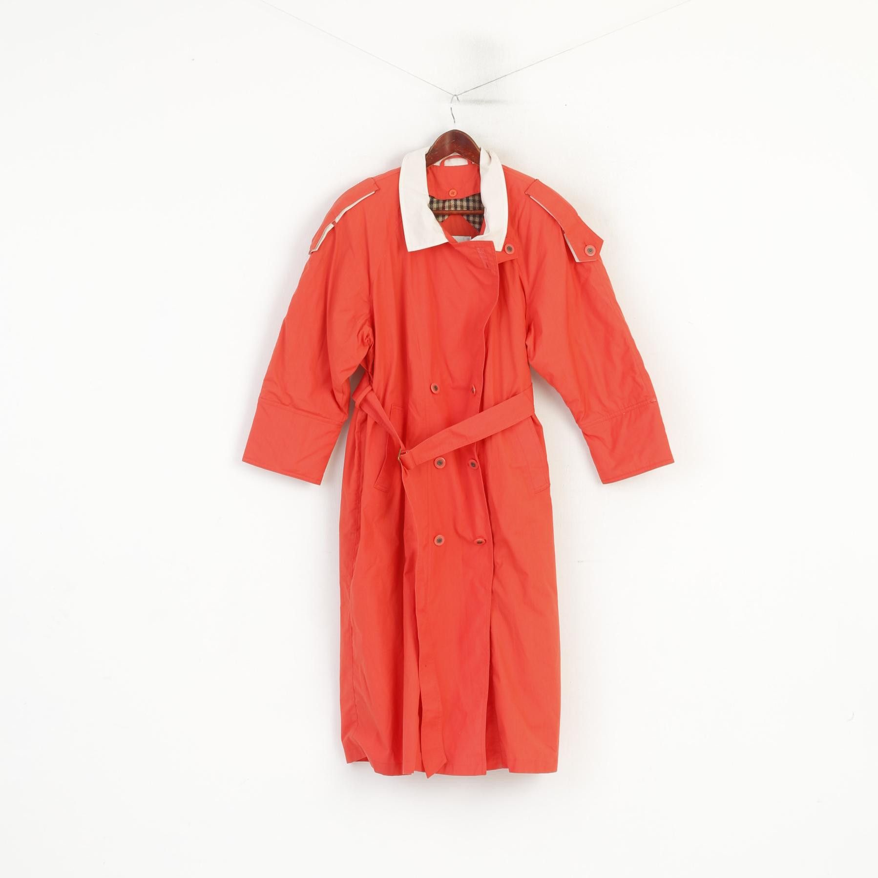 Vintage Misty Harbor Women L Coat Peach Cotton Vintage 80s 7608 Size L / US 10 / IT 46 - 1 Thumbnail