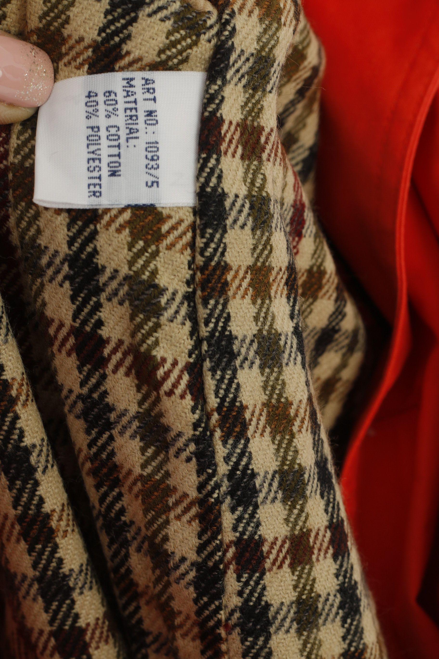 Vintage Misty Harbor Women L Coat Peach Cotton Vintage 80s 7608 Size L / US 10 / IT 46 - 5 Thumbnail
