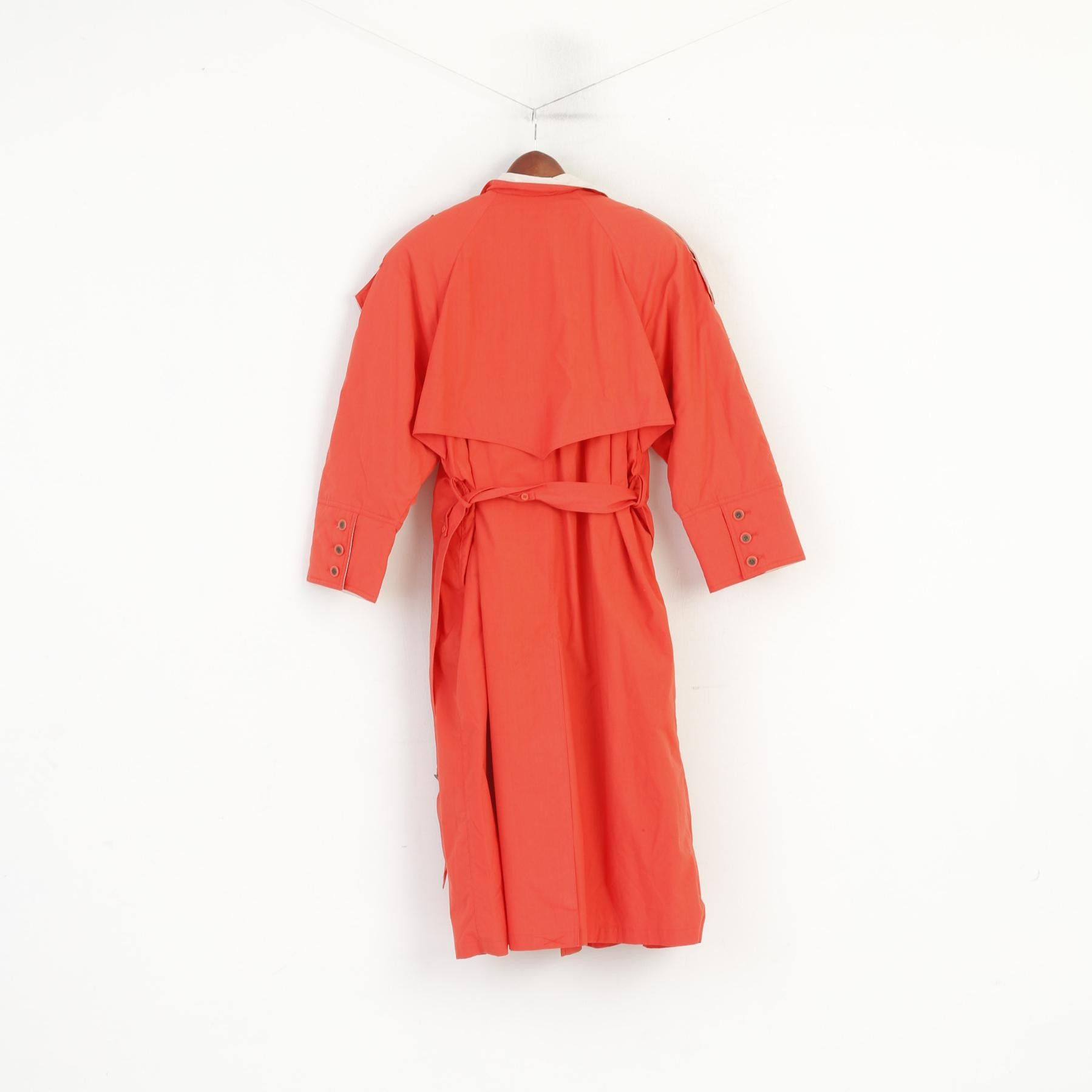 Vintage Misty Harbor Women L Coat Peach Cotton Vintage 80s 7608 Size L / US 10 / IT 46 - 8 Thumbnail