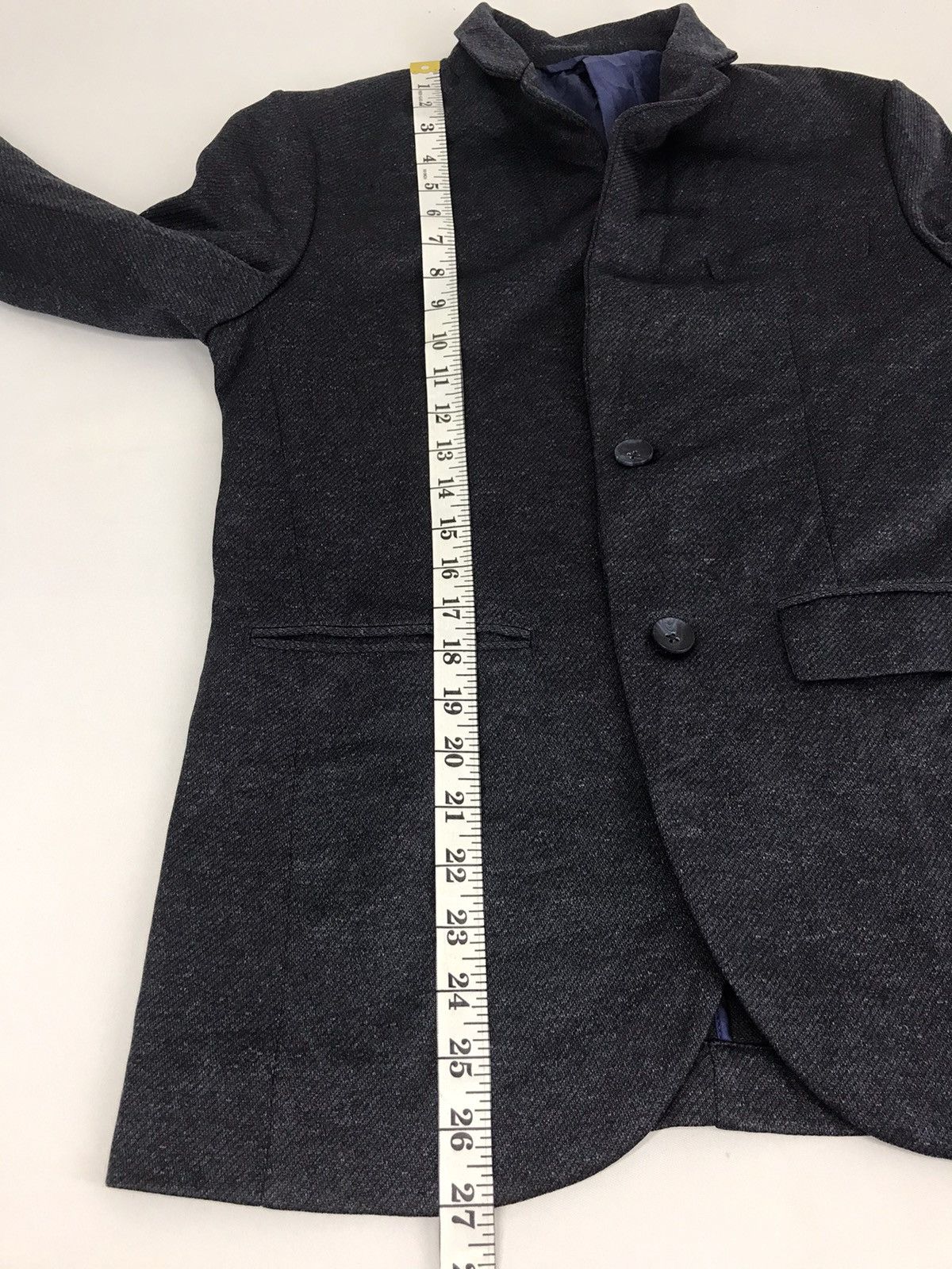 Japanese Brand Abahouse Ecru Blazer Coat Jacket Classic Double Pocket Size 36S - 9 Thumbnail