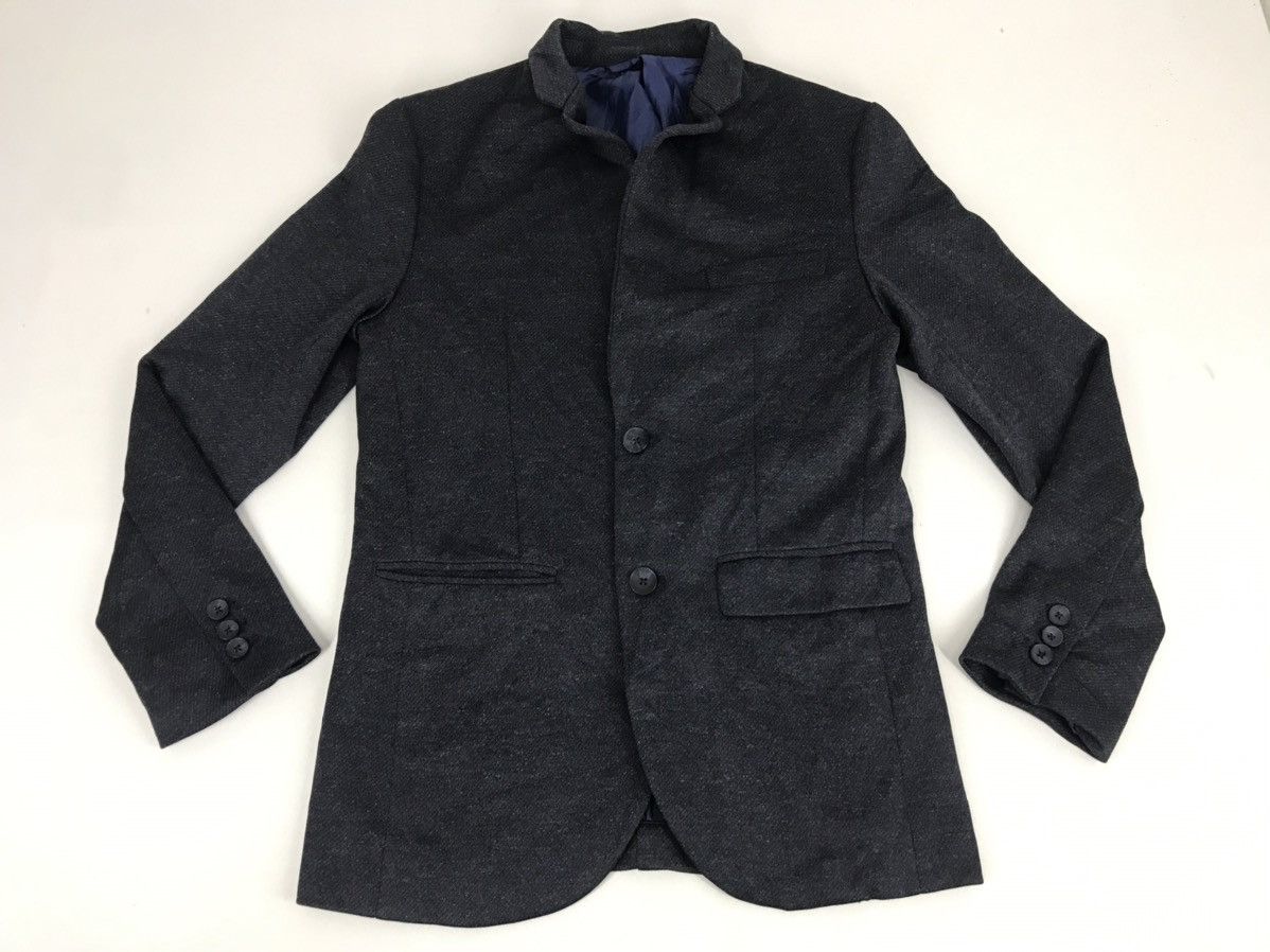 Japanese Brand Abahouse Ecru Blazer Coat Jacket Classic Double Pocket Size 36S - 1 Thumbnail