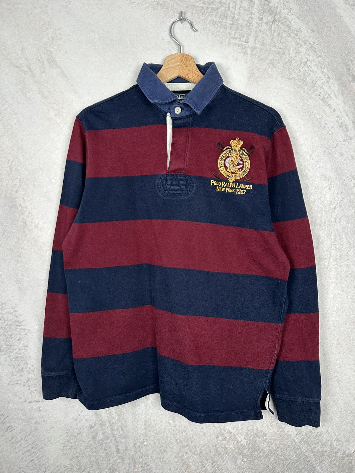 Ralph Lauren Vintage Polo Ralph Lauren Rugby Longsleeve 90s Retro | Grailed