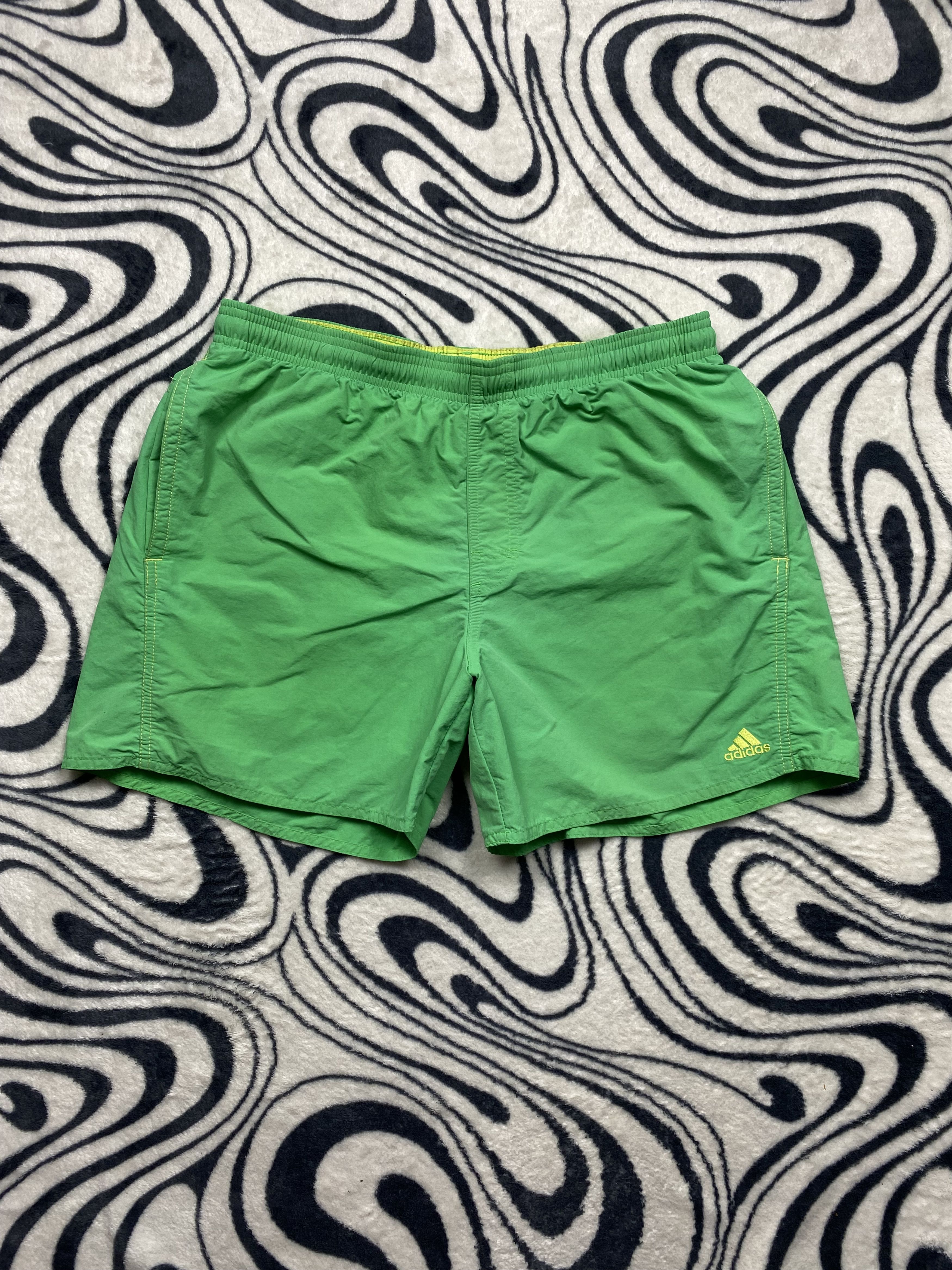 Adidas Vintage Nylon Mens Shorts Y2K