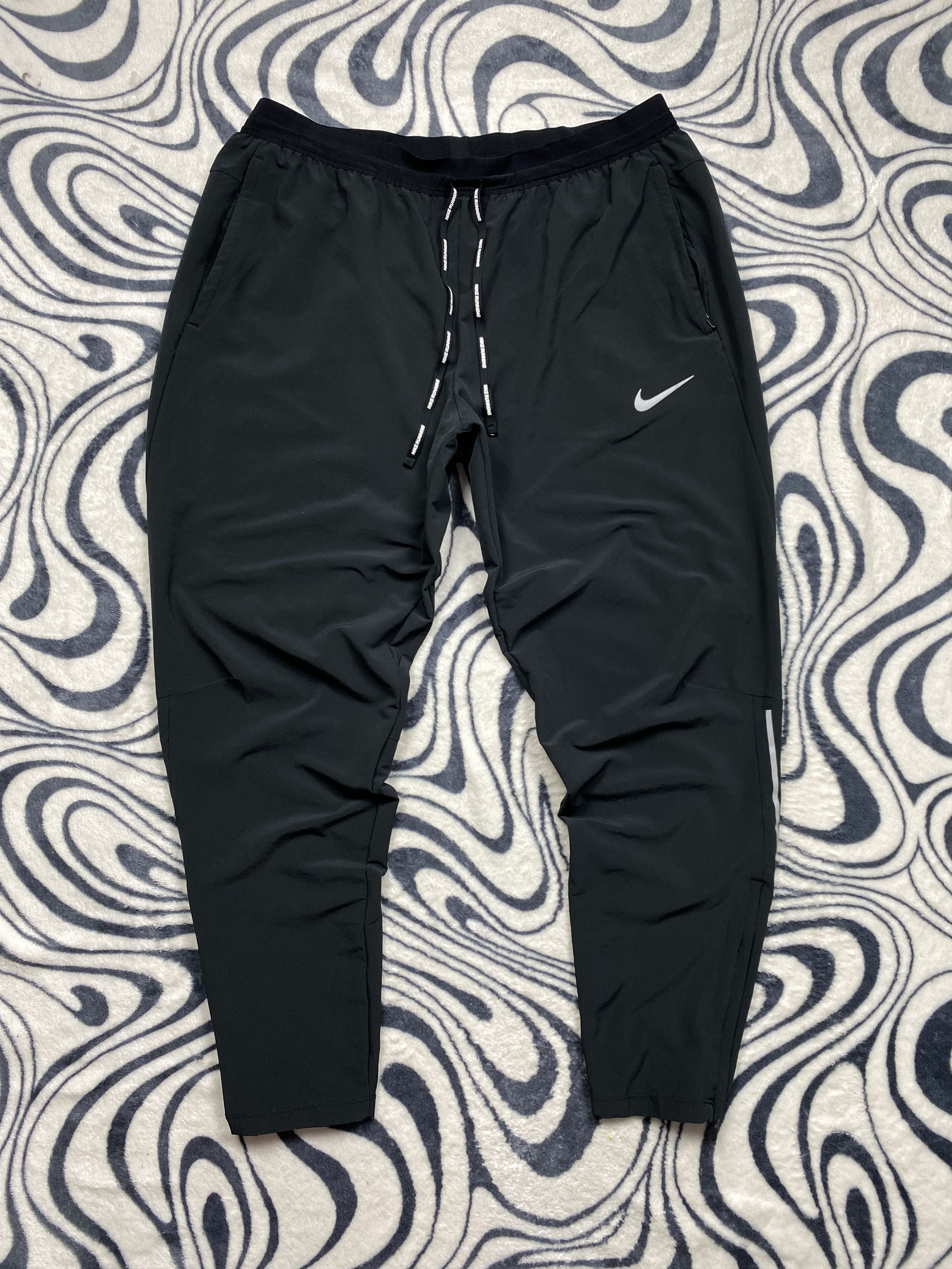 Nike Nike Running Vintage Mens Track Pants Y2K Dri Fit Size US 36 / EU 52 - 1 Thumbnail