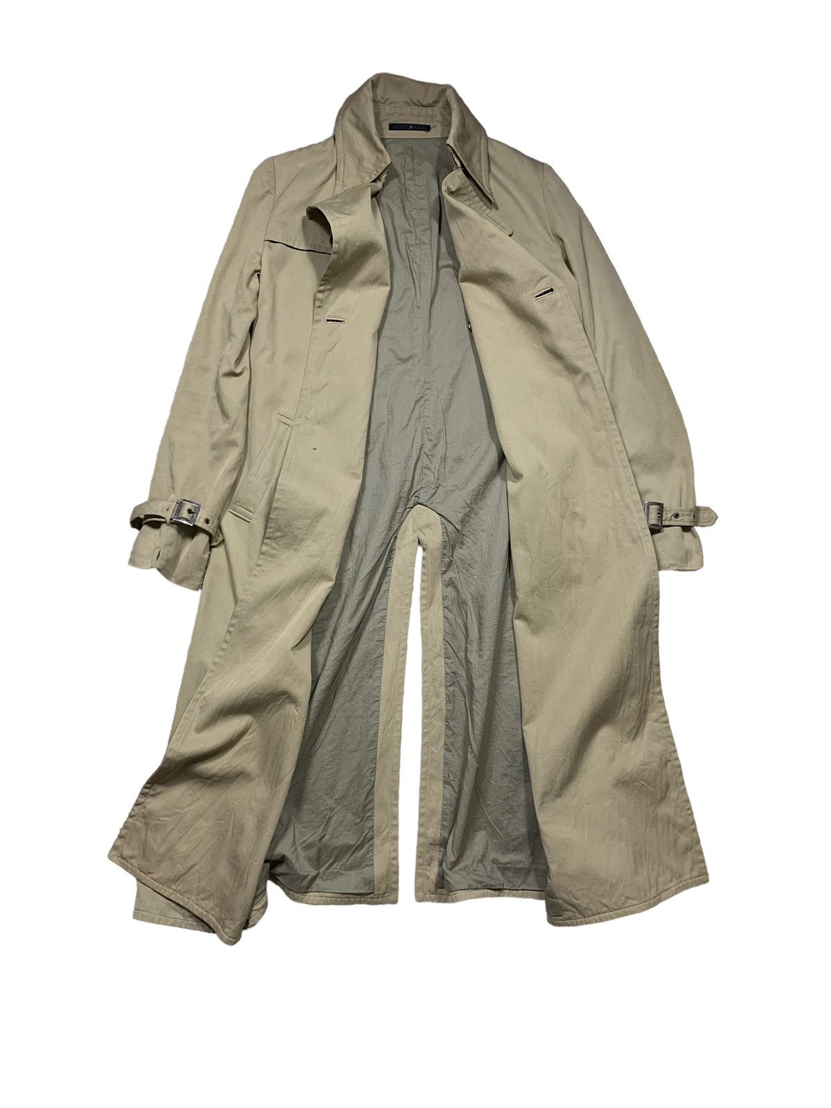 Julius Julius SS 04 The Modelcase of Controlled Society Trench Coat Size US XS / EU 42 / 0 - 6 Thumbnail