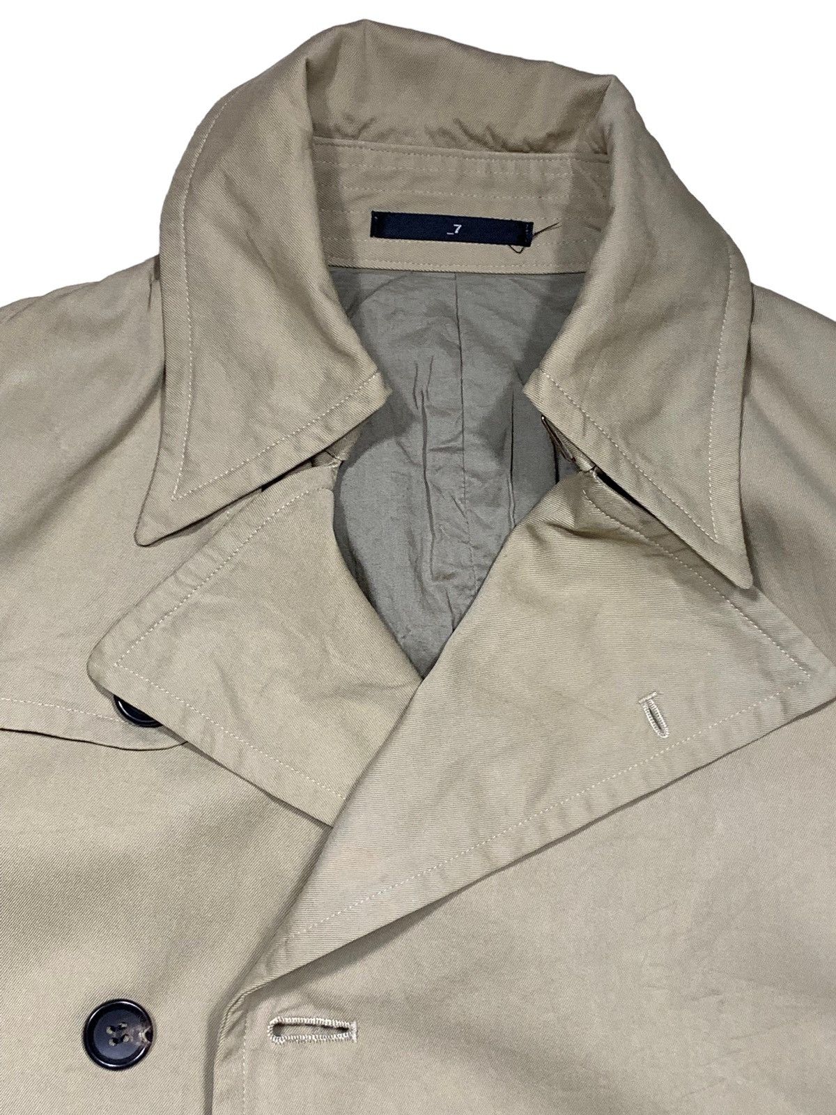 Julius Julius SS 04 The Modelcase of Controlled Society Trench Coat Size US XS / EU 42 / 0 - 5 Thumbnail