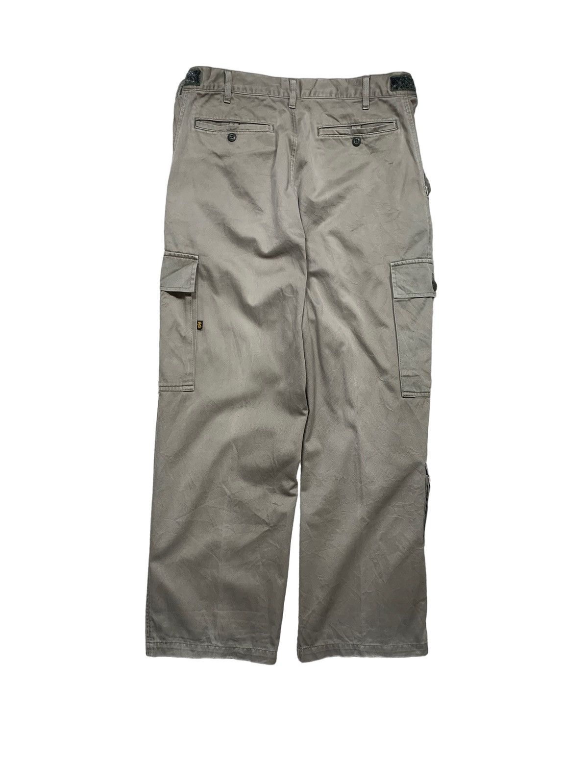 Alpha Industries × Vintage Rare Alpha Industries Cargo Pants Multi Pocket Size US 34 / EU 50 - 7 Thumbnail