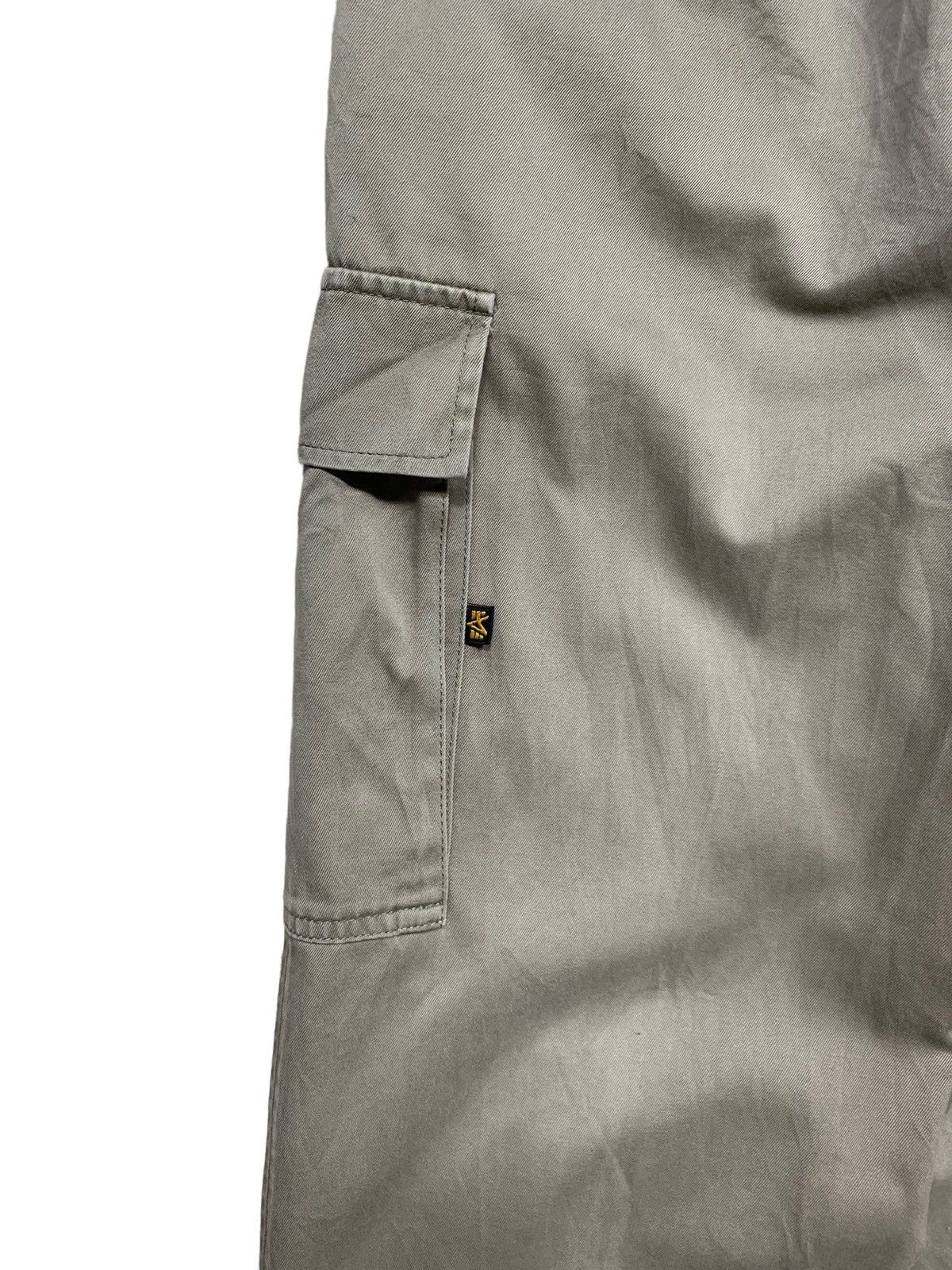 Alpha Industries × Vintage Rare Alpha Industries Cargo Pants Multi Pocket Size US 34 / EU 50 - 8 Thumbnail