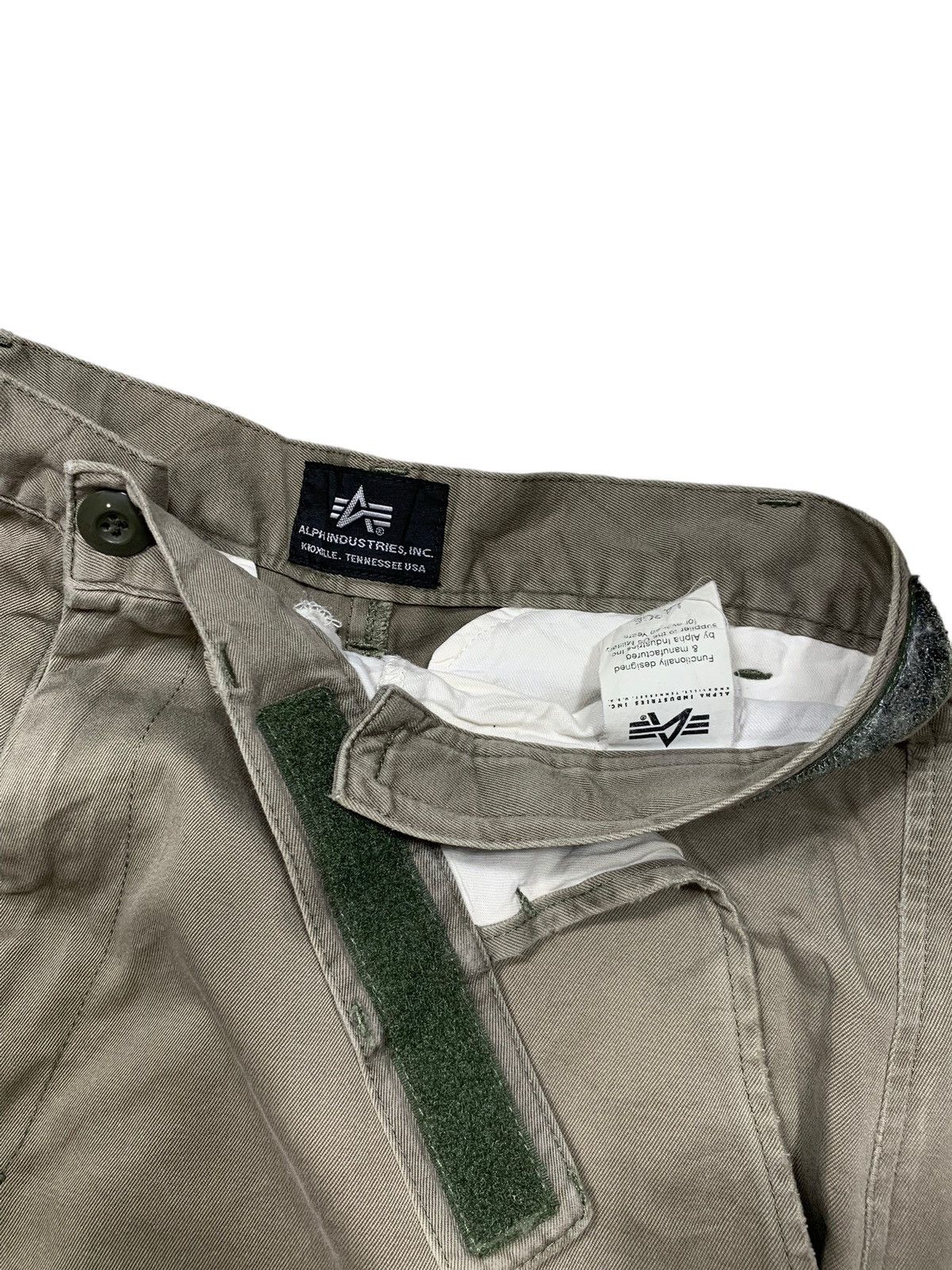 Alpha Industries × Vintage Rare Alpha Industries Cargo Pants Multi Pocket Size US 34 / EU 50 - 6 Thumbnail
