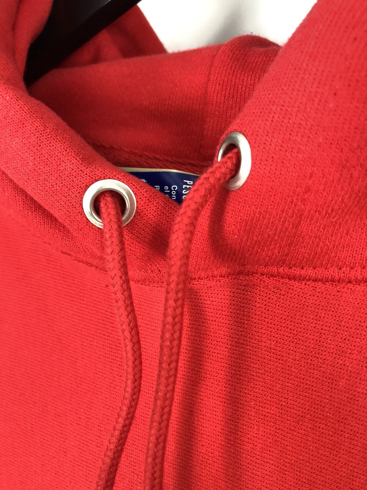 Champion Champion Reverse Weave Tiny Logo Red Hoodie Medium Size US M / EU 48-50 / 2 - 4 Thumbnail
