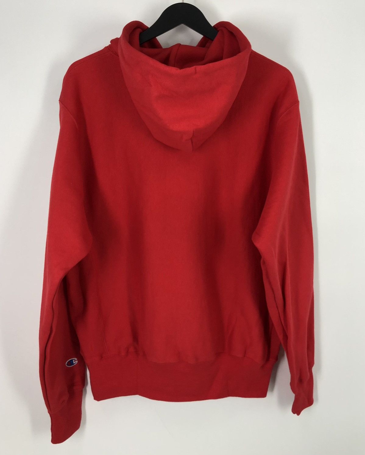Champion Champion Reverse Weave Tiny Logo Red Hoodie Medium Size US M / EU 48-50 / 2 - 11 Thumbnail