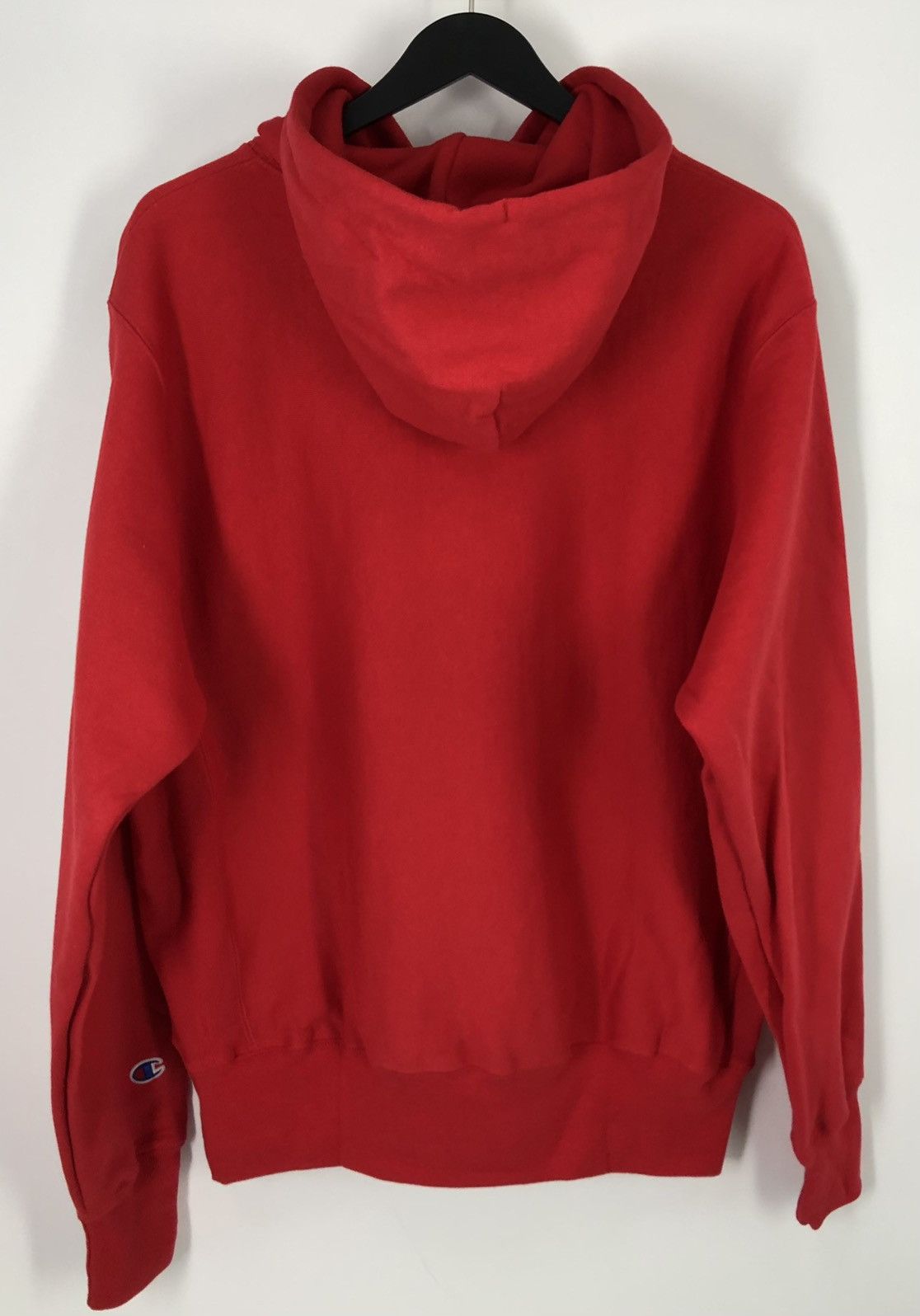 Champion Champion Reverse Weave Tiny Logo Red Hoodie Medium Size US M / EU 48-50 / 2 - 6 Thumbnail