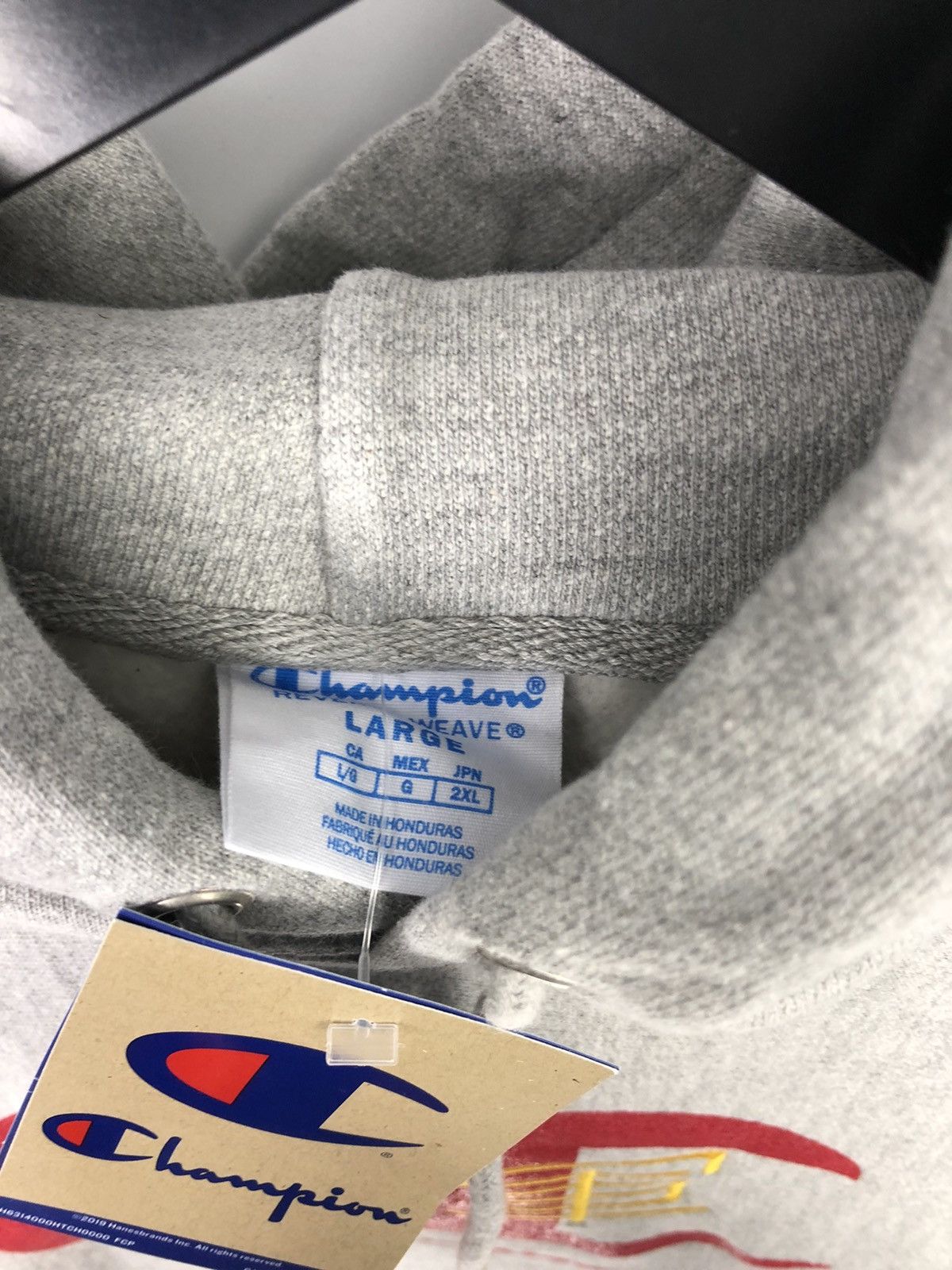 Champion Champion Global Unity China Grey Embroidered Hoodie Large Size US L / EU 52-54 / 3 - 5 Thumbnail
