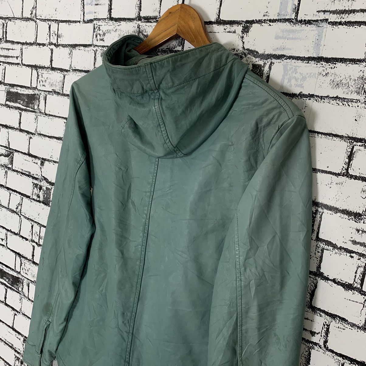 Giorgio Brato Giorgio Brato Leather Hoodie Jackets Size S / US 4 / IT 40 - 11 Thumbnail