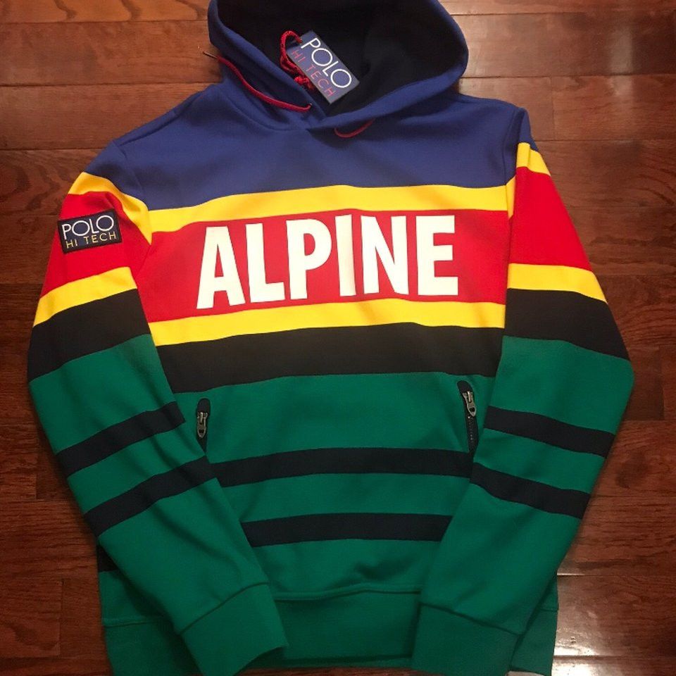 Polo Ralph Lauren Polo Ralph Lauren Hi Tech Alpine Hoodie Pullover XL Size US XL / EU 56 / 4 - 6 Thumbnail
