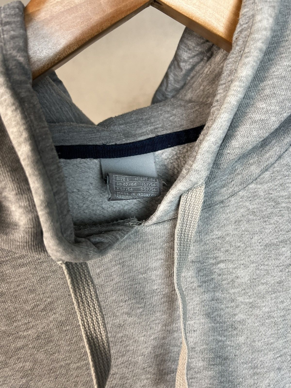 Nike × Vintage Vintage Nike Sweatshirt Hoodie Big Logo Size US L / EU 52-54 / 3 - 7 Thumbnail