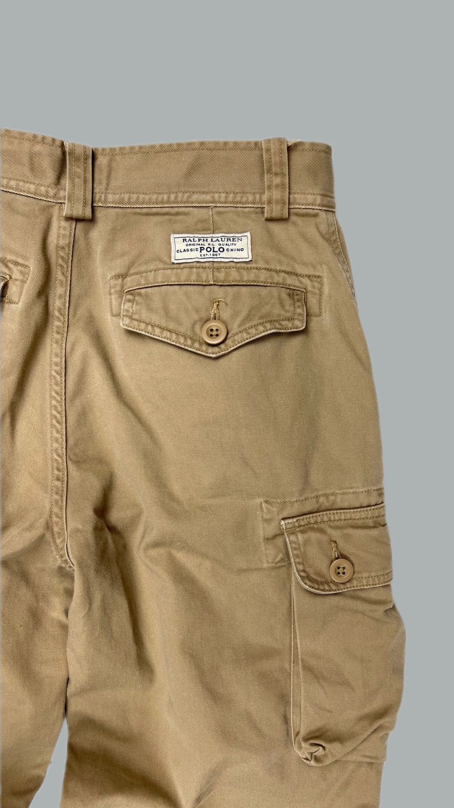 Polo Ralph Lauren × Ralph Lauren × Vintage •Free shipping• Vintage Polo Ralph Lauren Cargo Pants Size US 28 / EU 44 - 8 Thumbnail