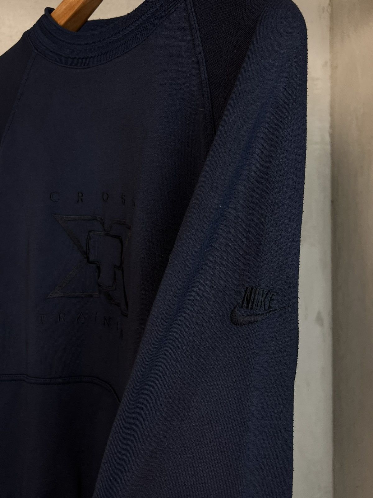 Nike × Vintage Vintage 90’s Nike Cross Training Sweatshirts Size US S / EU 44-46 / 1 - 3 Thumbnail