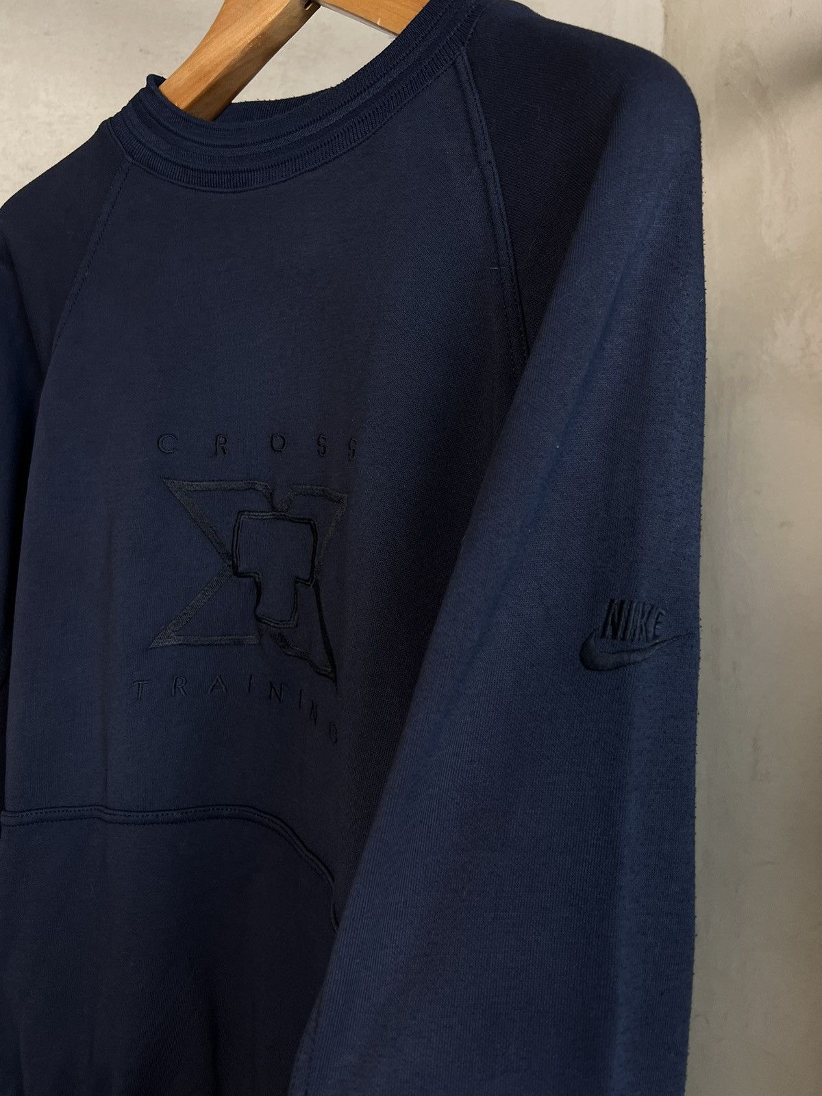 Nike × Vintage Vintage 90’s Nike Cross Training Sweatshirts Size US S / EU 44-46 / 1 - 2 Thumbnail