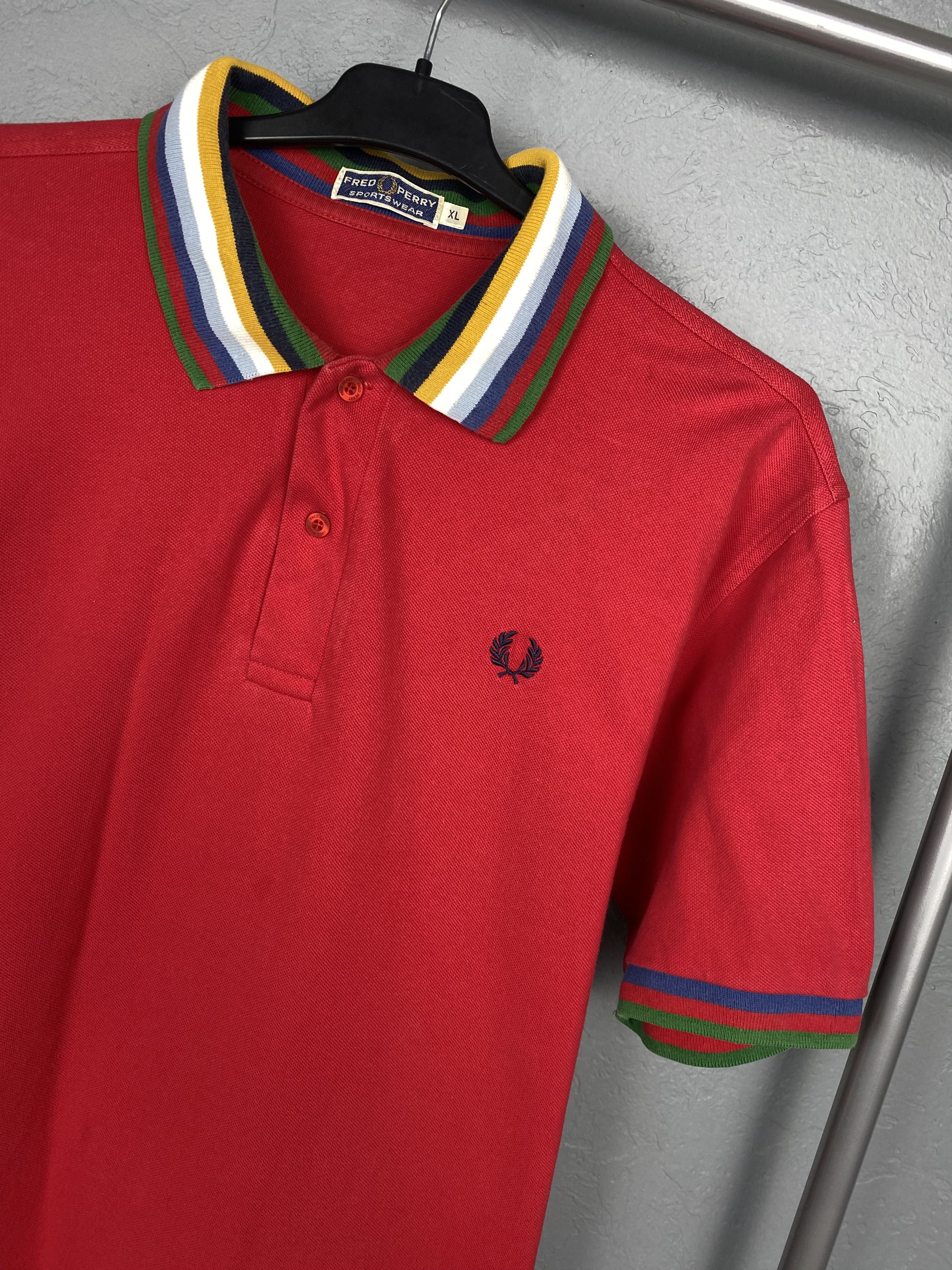 Fred Perry Fred Perry 90s Vintage Mens Polo Shirt Size US XL / EU 56 / 4 - 2 Thumbnail