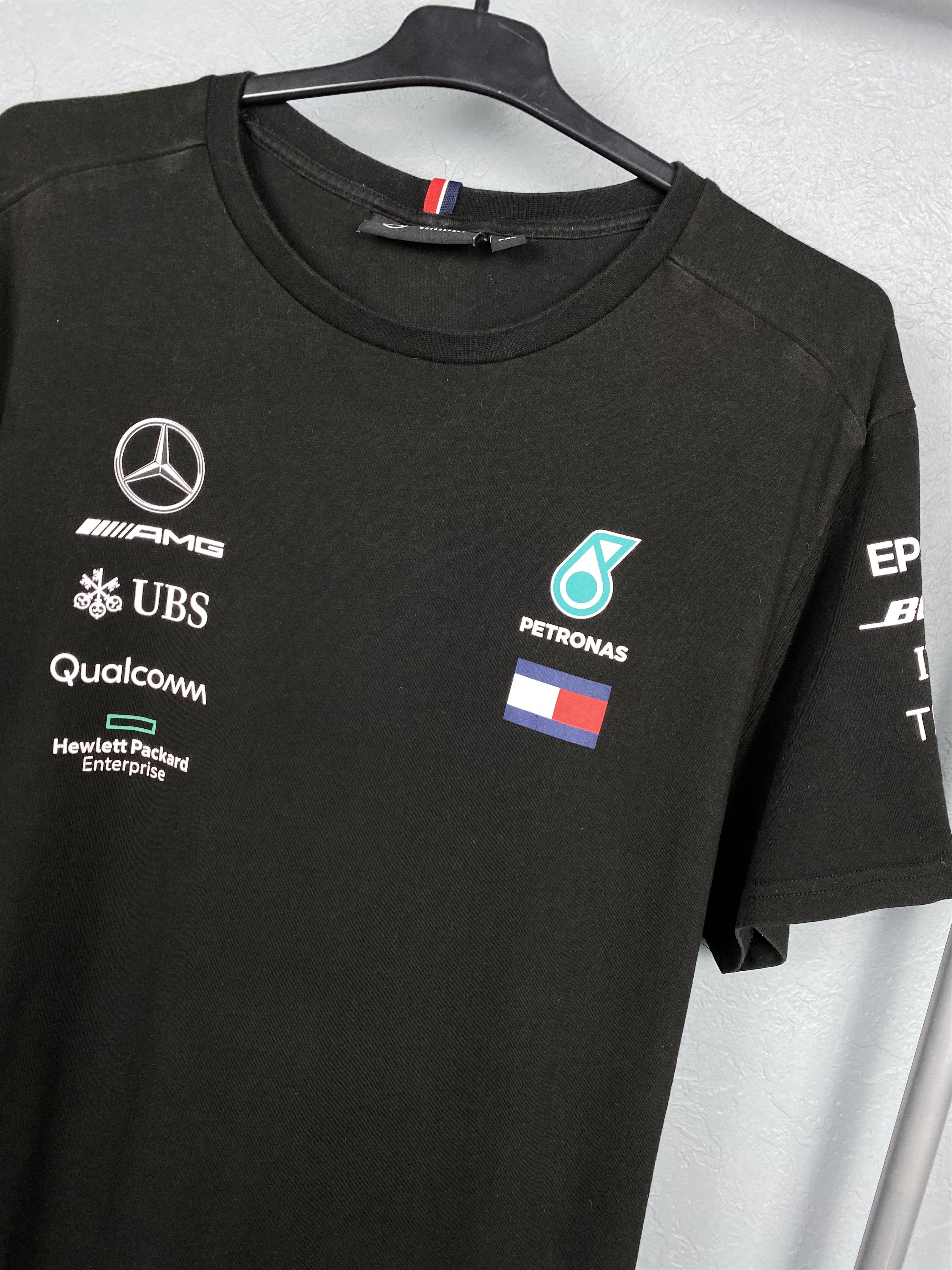 Mercedes-Benz Mercedes Benz Tommy Hilfiger Mens T-Shirt Tee Formula Uno Size US XXL / EU 58 / 5 - 2 Thumbnail