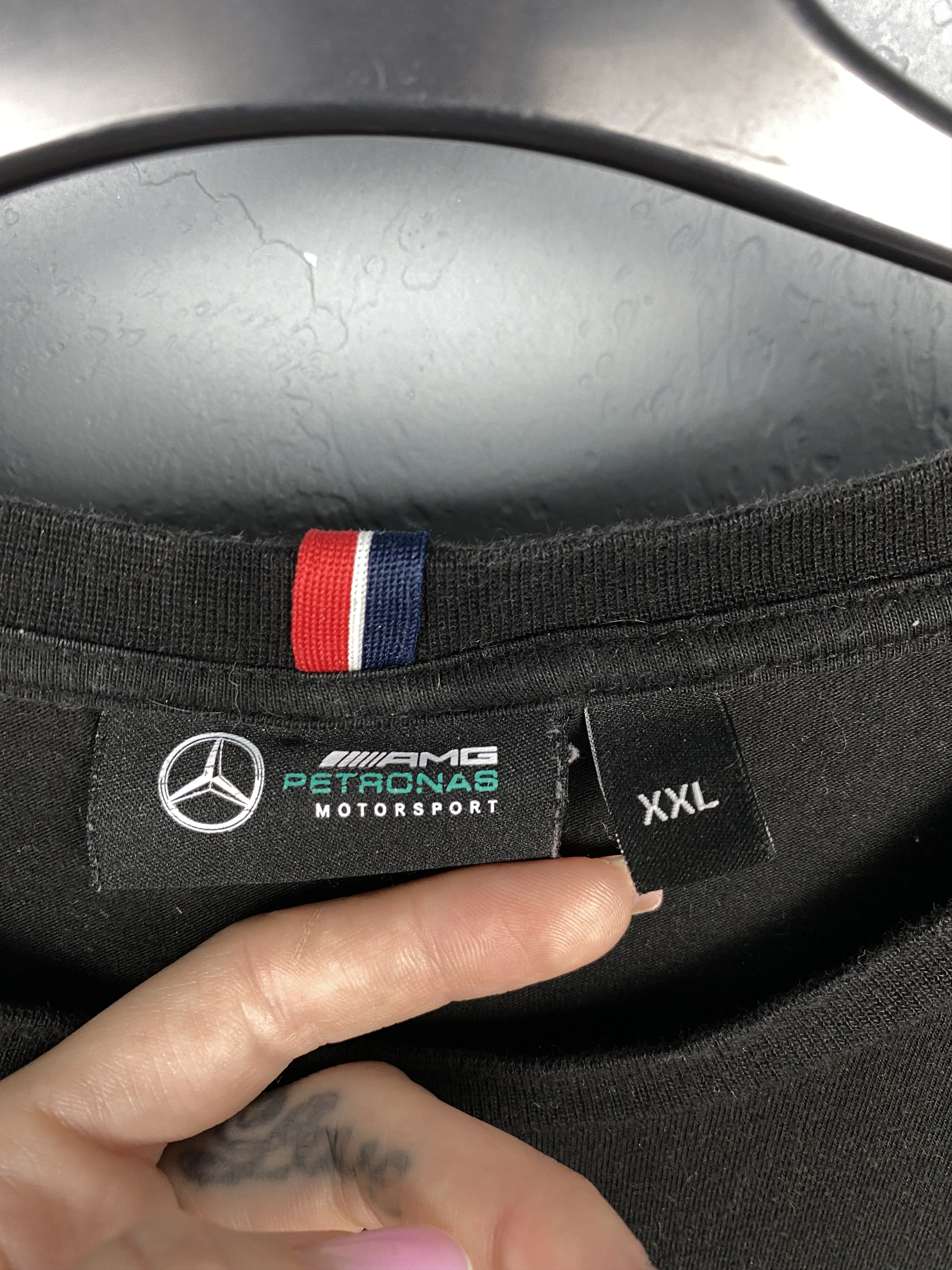Mercedes-Benz Mercedes Benz Tommy Hilfiger Mens T-Shirt Tee Formula Uno Size US XXL / EU 58 / 5 - 4 Thumbnail