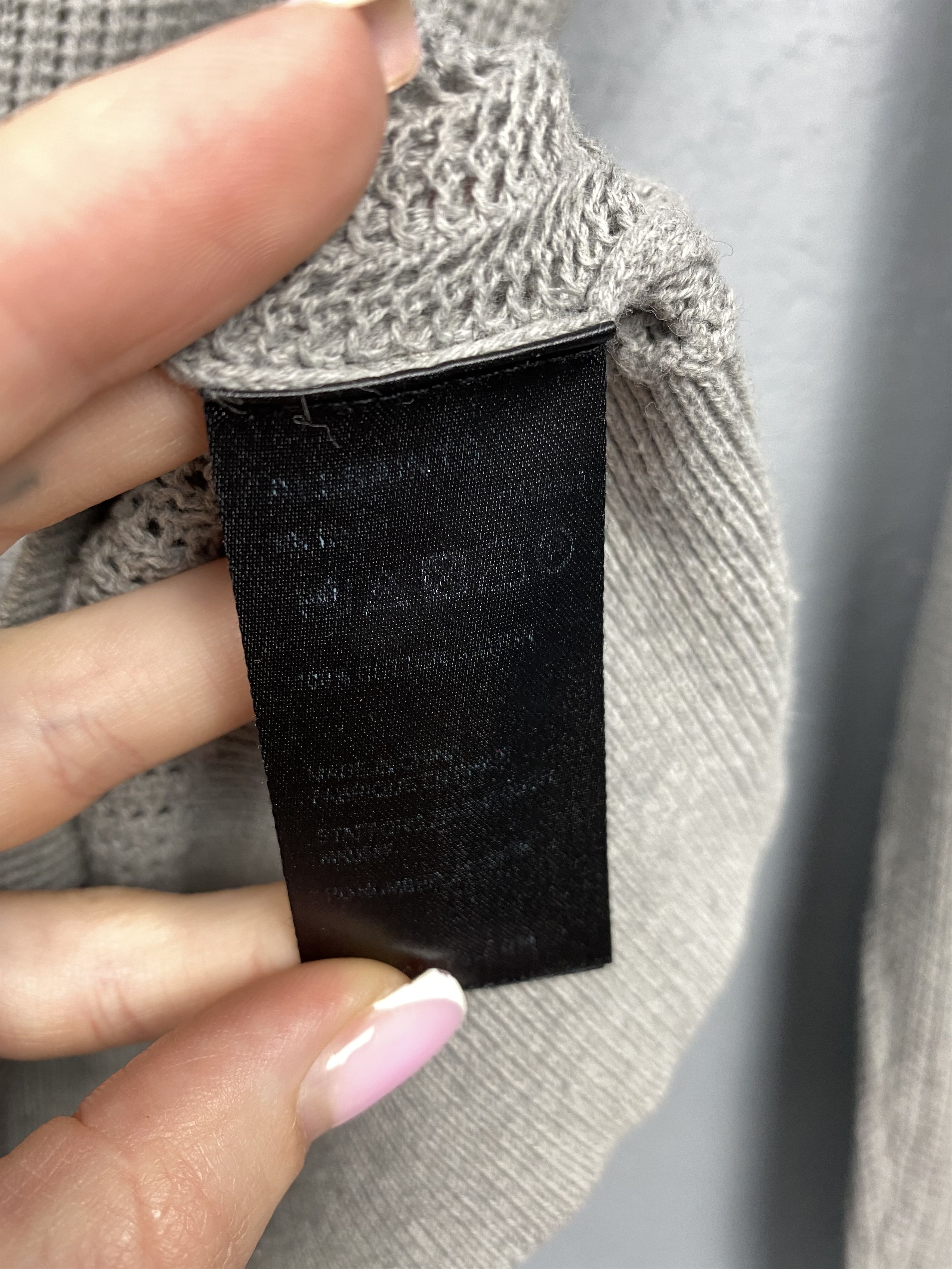 Allsaints Allsaints Mens Full Zip Mesh Knit Sweater Size US M / EU 48-50 / 2 - 5 Thumbnail
