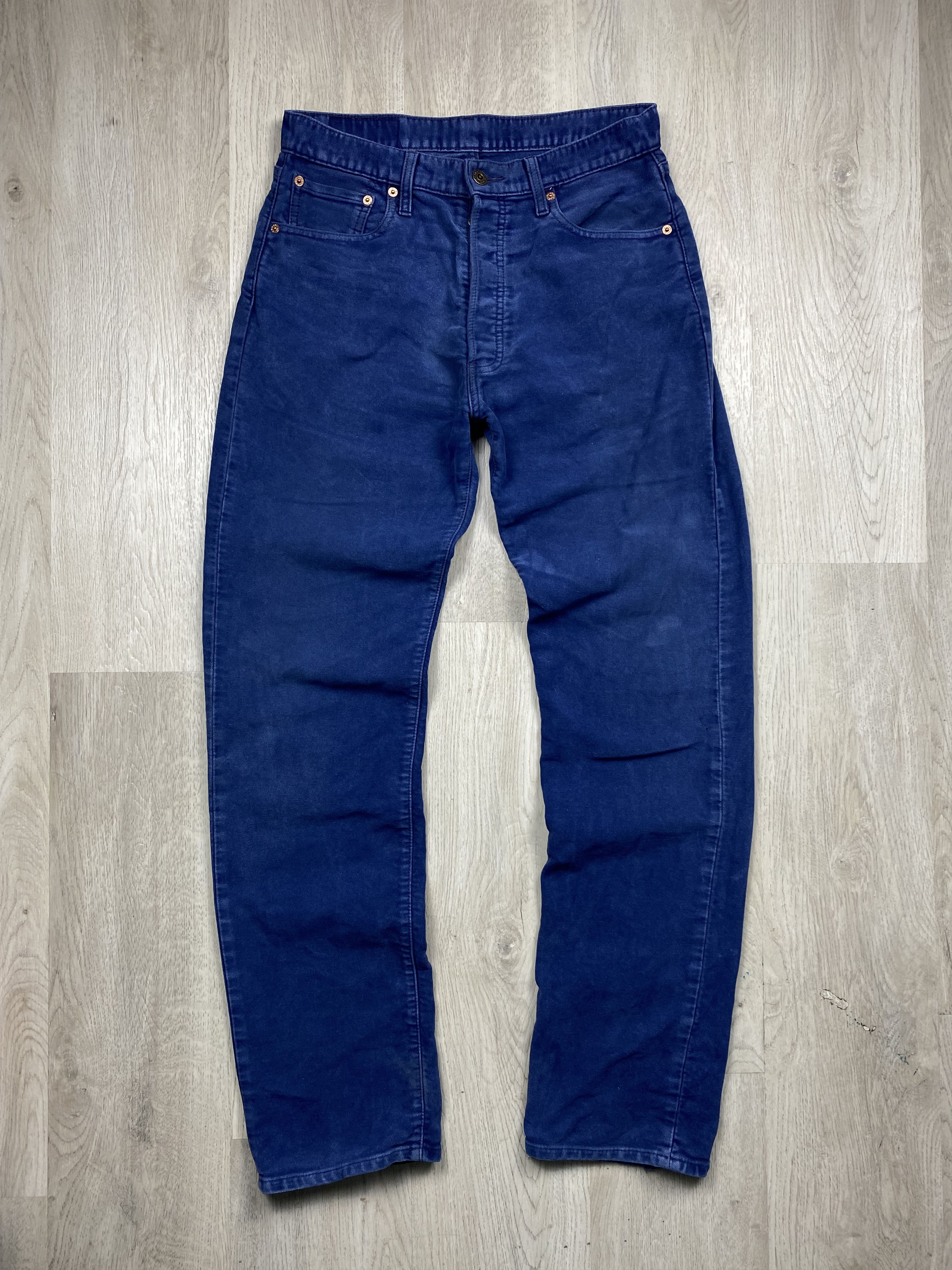 Levi's Levi's 551 Vintage Velor Denim Pants White Tab Jeans Size US 32 / EU 48 - 4 Thumbnail