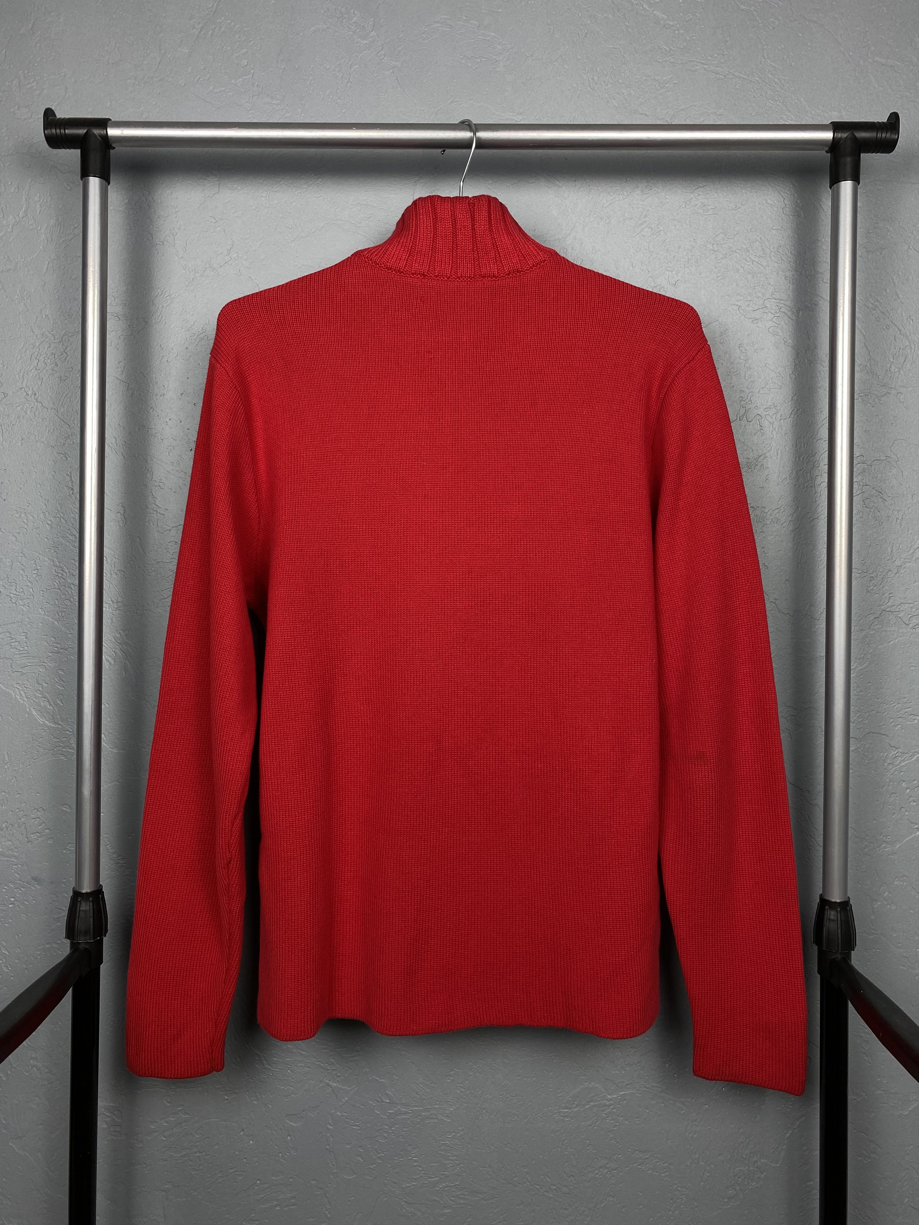 Polo Ralph Lauren × Ralph Lauren × Vintage Polo Ralph Lauren Vintage Mens 1\4 Quarter Zip Sweater Size US M / EU 48-50 / 2 - 7 Thumbnail