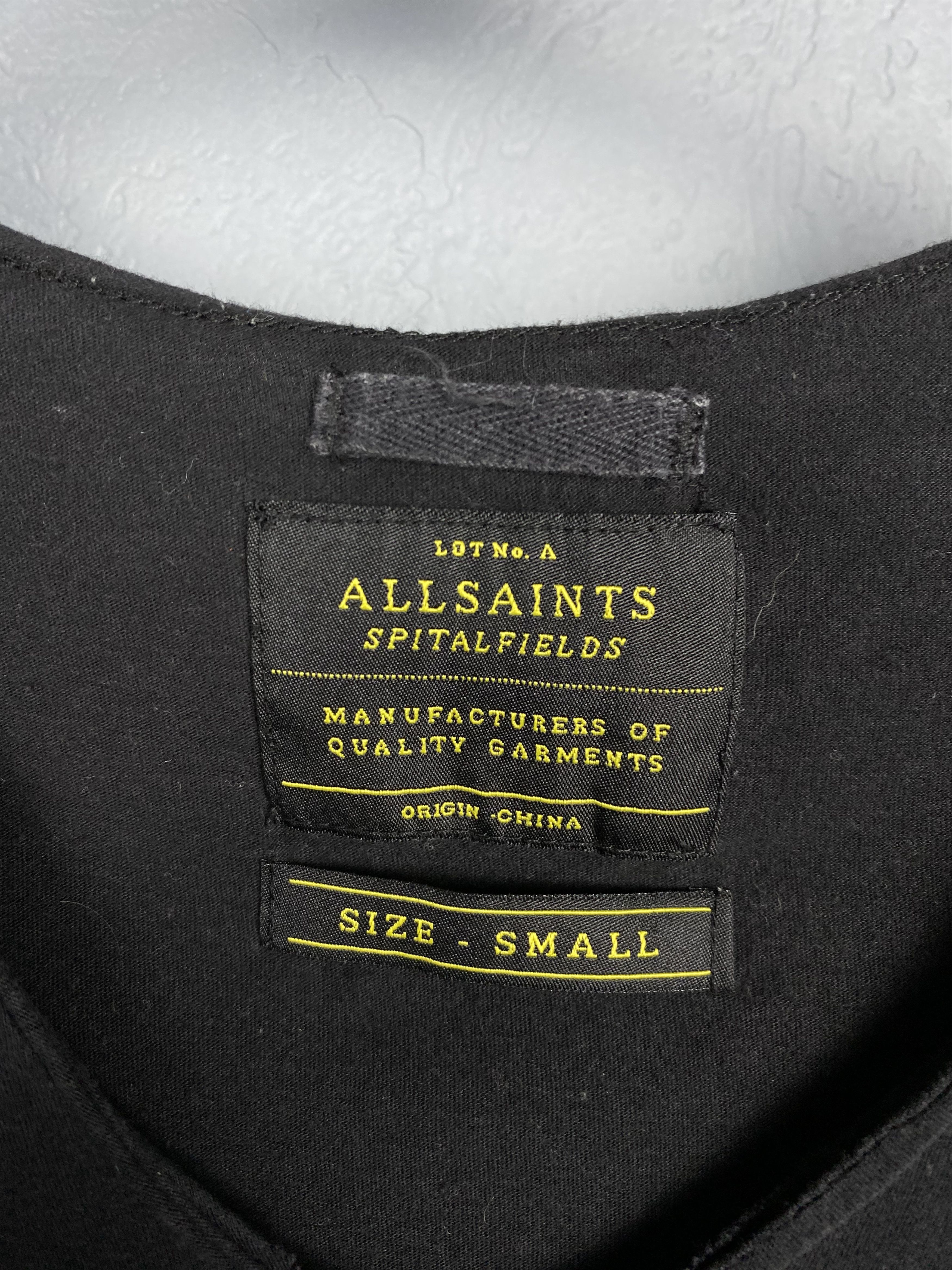 Allsaints AllSaints Tonic Scoop Mens V-Neck T-Shirt Tee Size US S / EU 44-46 / 1 - 3 Thumbnail