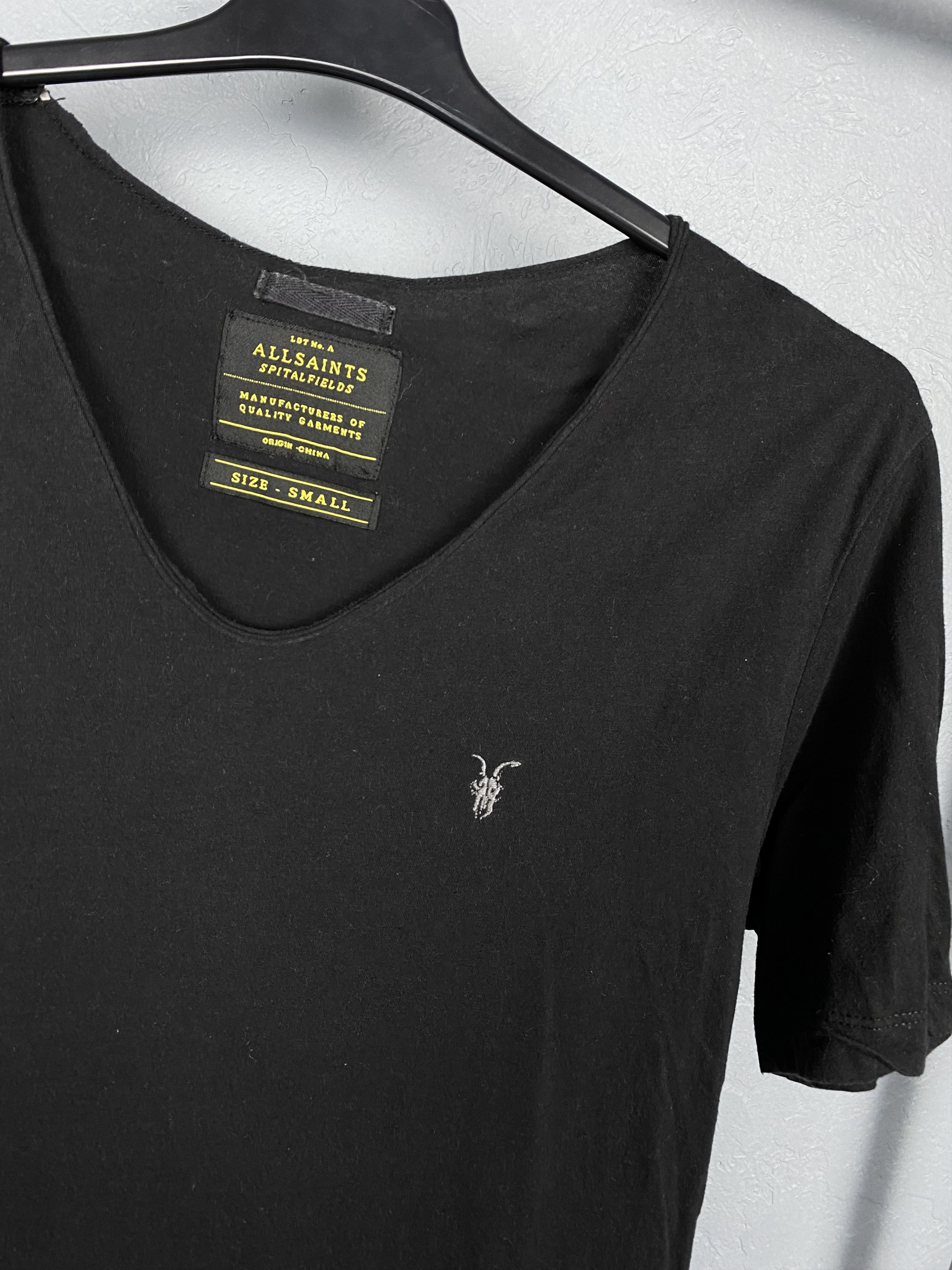 Allsaints AllSaints Tonic Scoop Mens V-Neck T-Shirt Tee Size US S / EU 44-46 / 1 - 2 Thumbnail