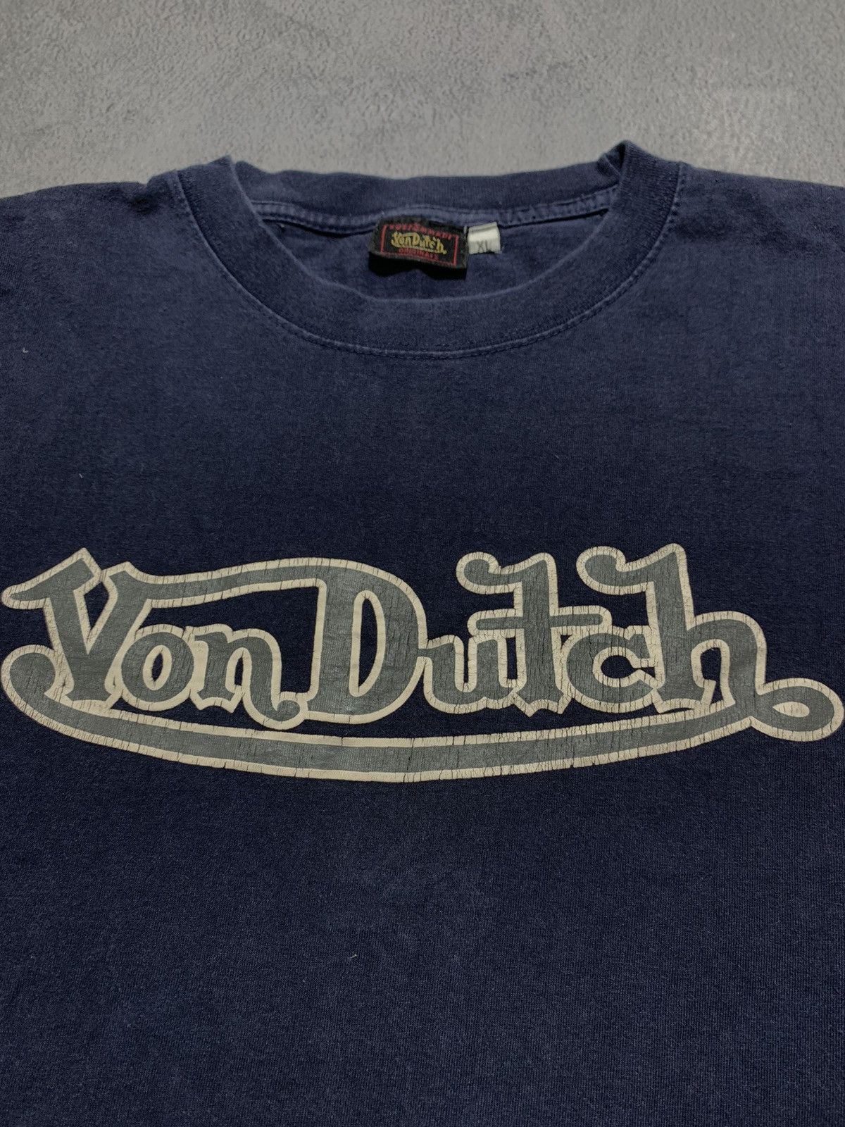 Vintage × Von Dutch Vintage Y2K Von Dutch t-shirt big logo streetwear size XL Size US XL / EU 56 / 4 - 2 Thumbnail